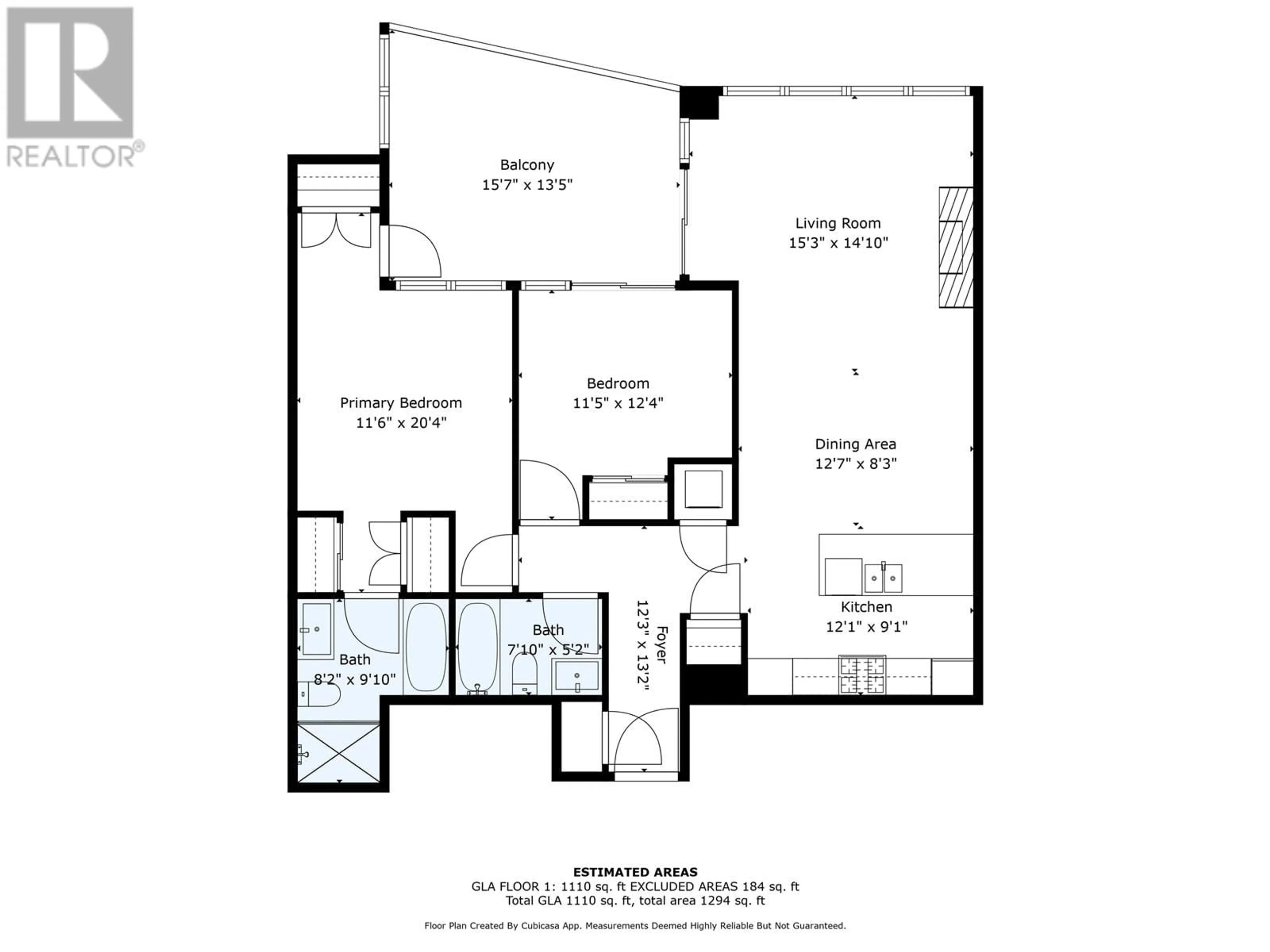 Floor plan for 4303 - 4508 HAZEL STREET, Burnaby British Columbia V5H0E4