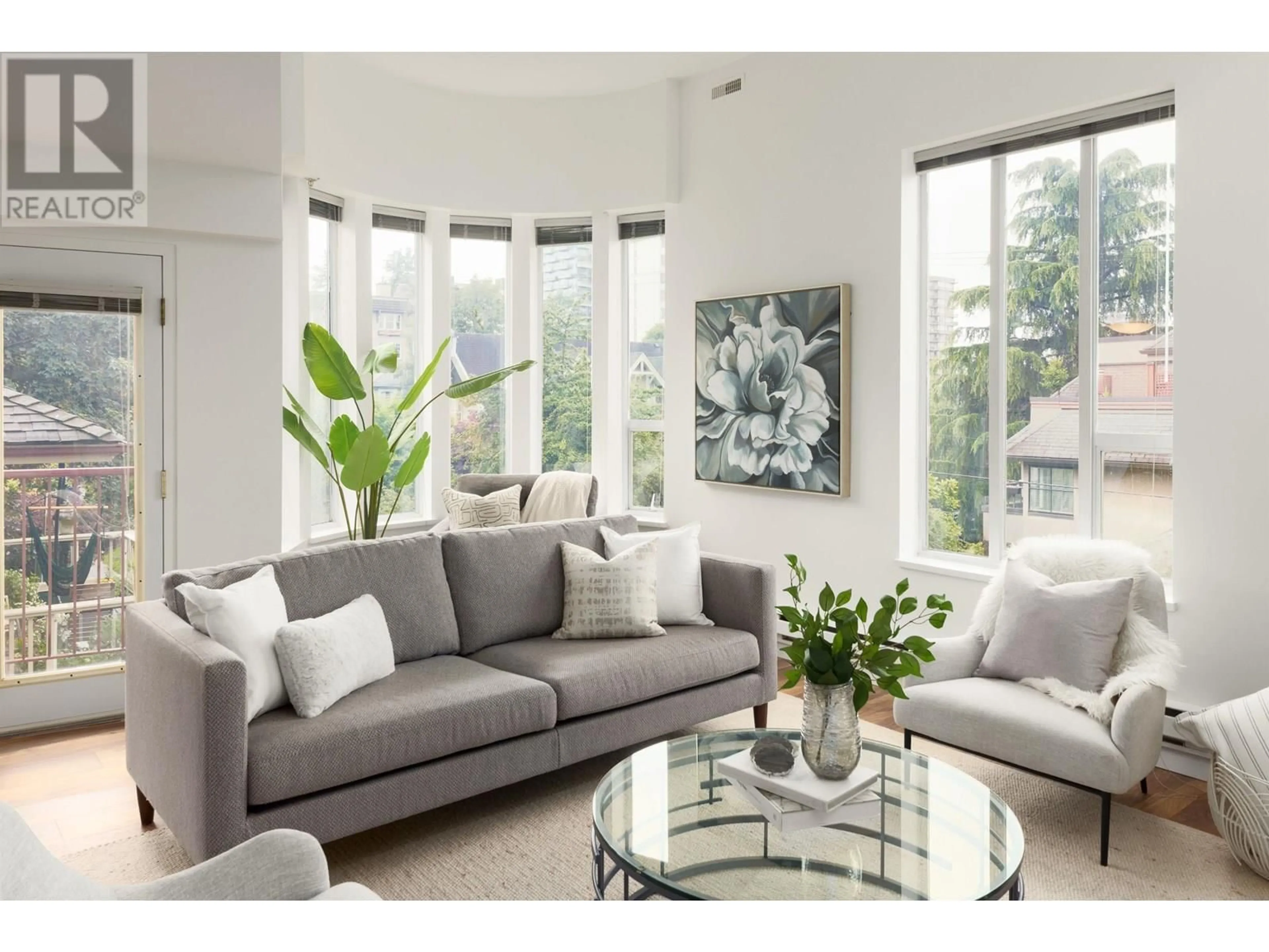 Living room with furniture, unknown for 301 - 1050 NICOLA STREET, Vancouver British Columbia V6G2C9