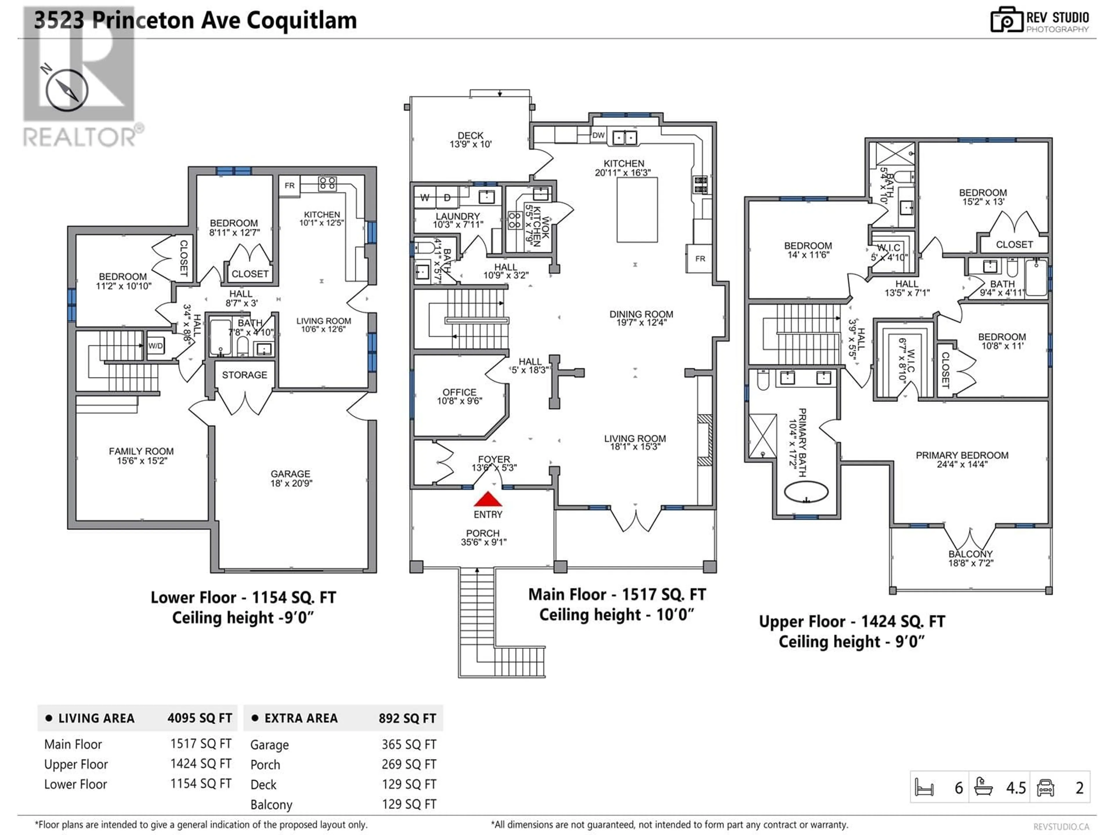 Floor plan for 3523 PRINCETON AVENUE, Coquitlam British Columbia V3E0K3