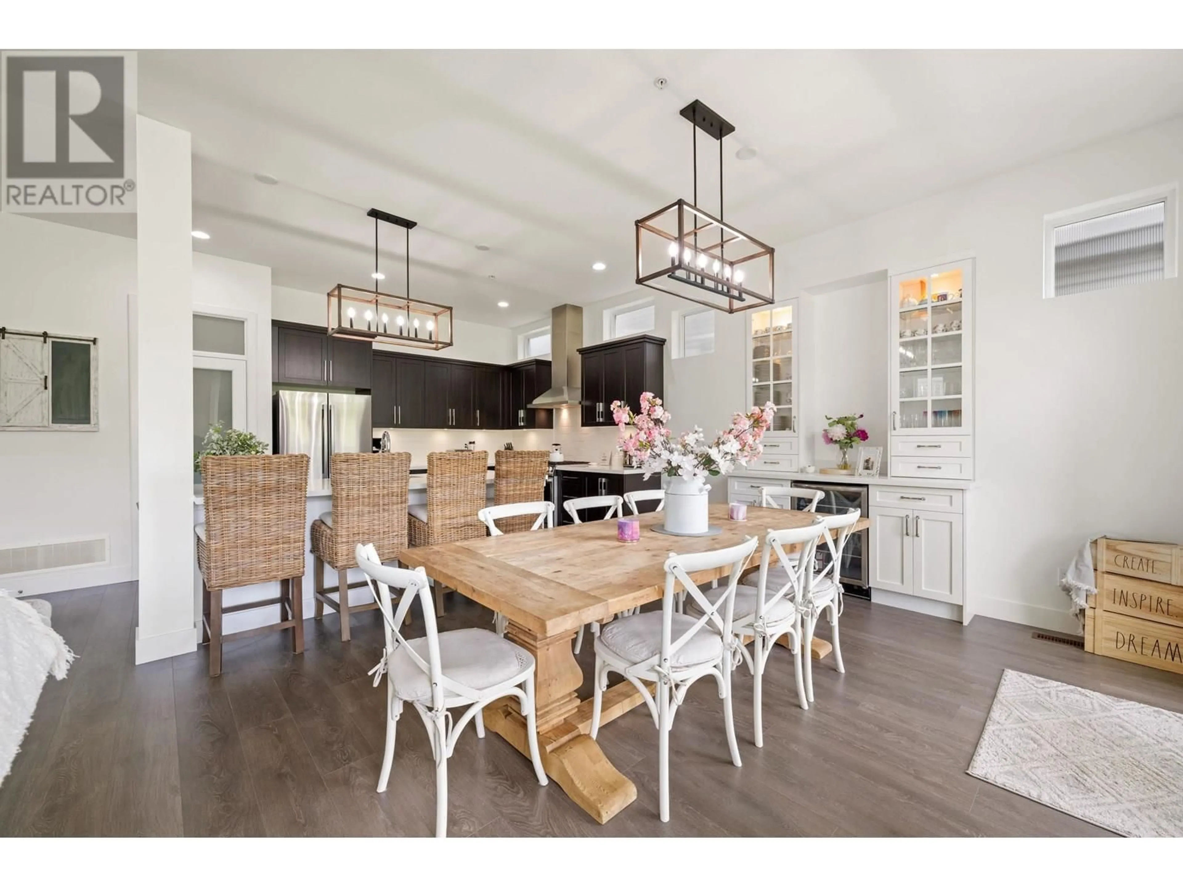 Open concept kitchen, wood/laminate floor for 23873 103A AVENUE, Maple Ridge British Columbia V2W1G3