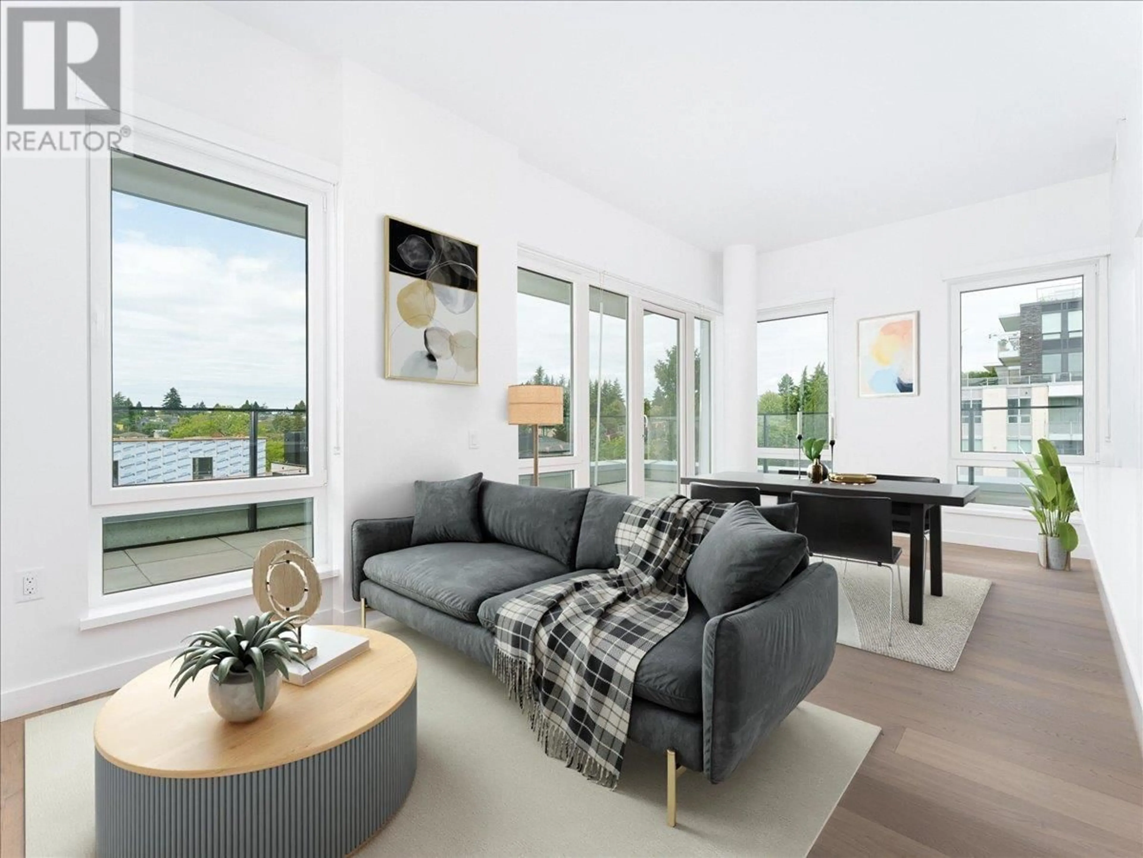 Living room with furniture, unknown for 503 - 6859 CAMBIE STREET, Vancouver British Columbia V6P3H1