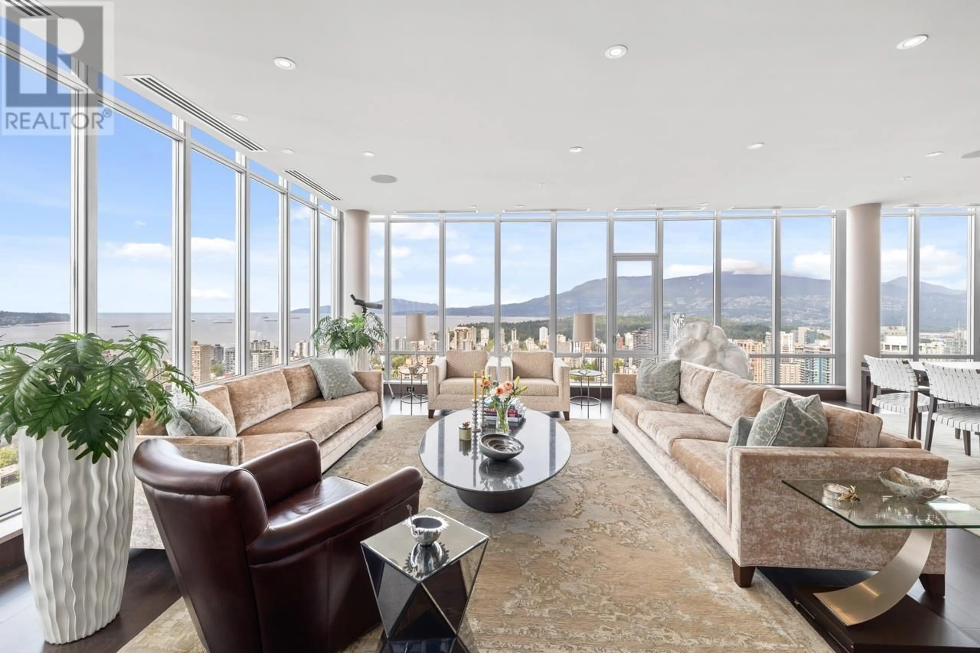 Living room with furniture, unknown for PH1 - 1028 BARCLAY STREET, Vancouver British Columbia V6E0B1