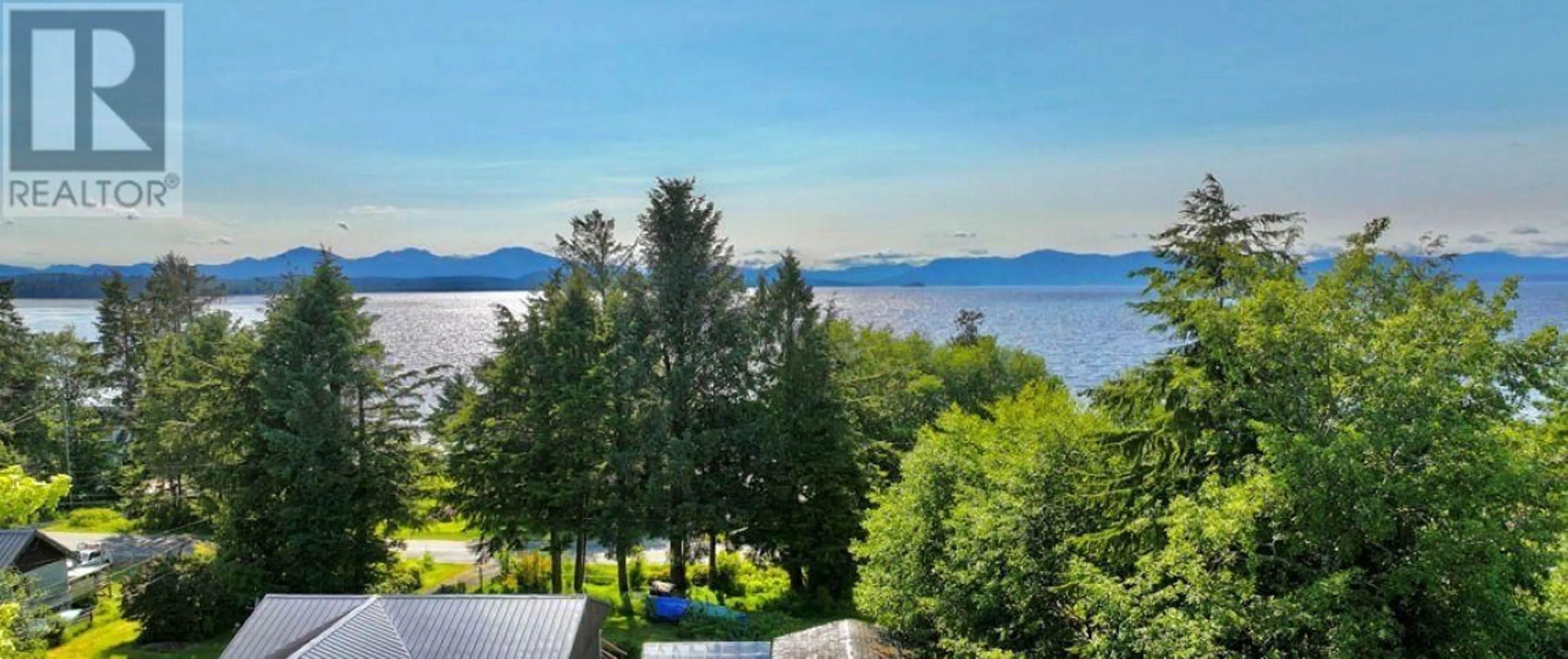 A pic from outside/outdoor area/front of a property/back of a property/a pic from drone, water/lake/river/ocean view for 40 YAKOUN STREET, Port Clements British Columbia V0T1R0