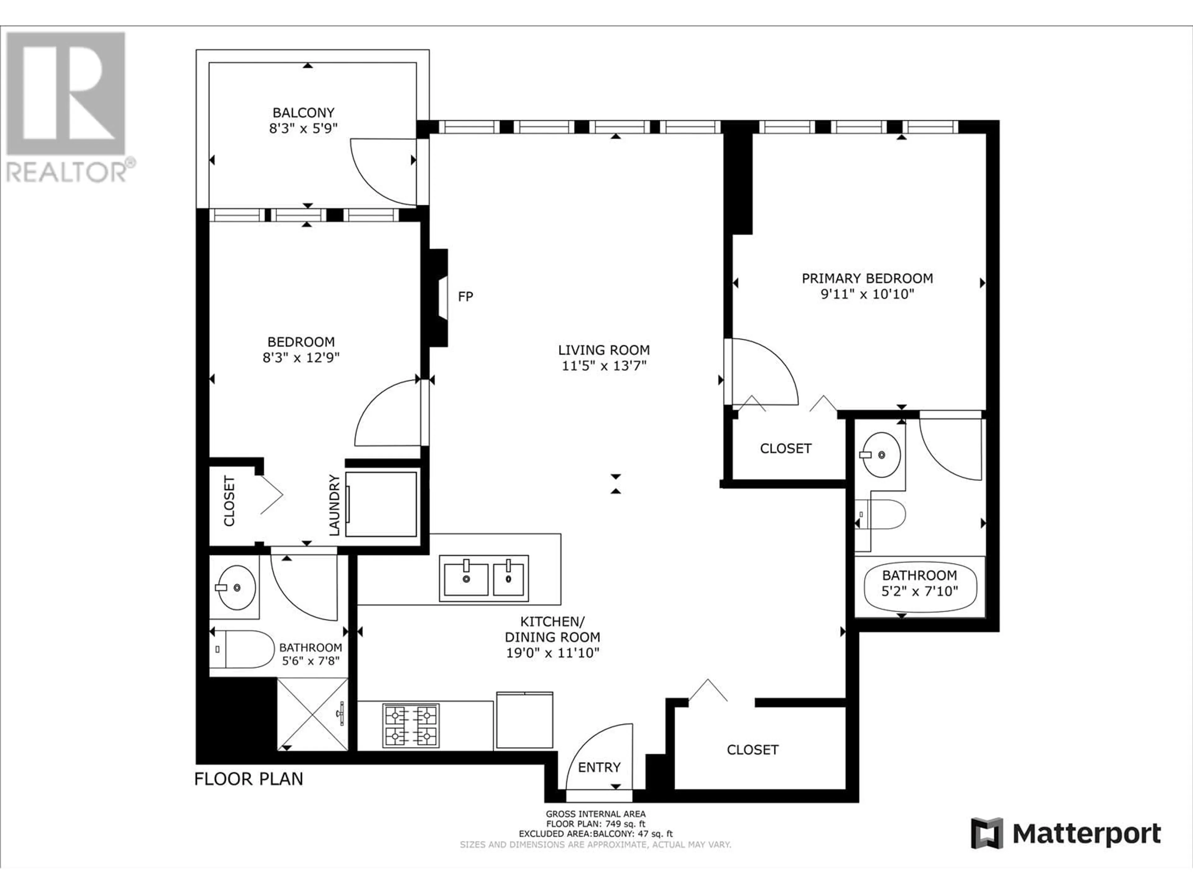 Floor plan for 2609 - 651 NOOTKA WAY, Port Moody British Columbia V3H0A1