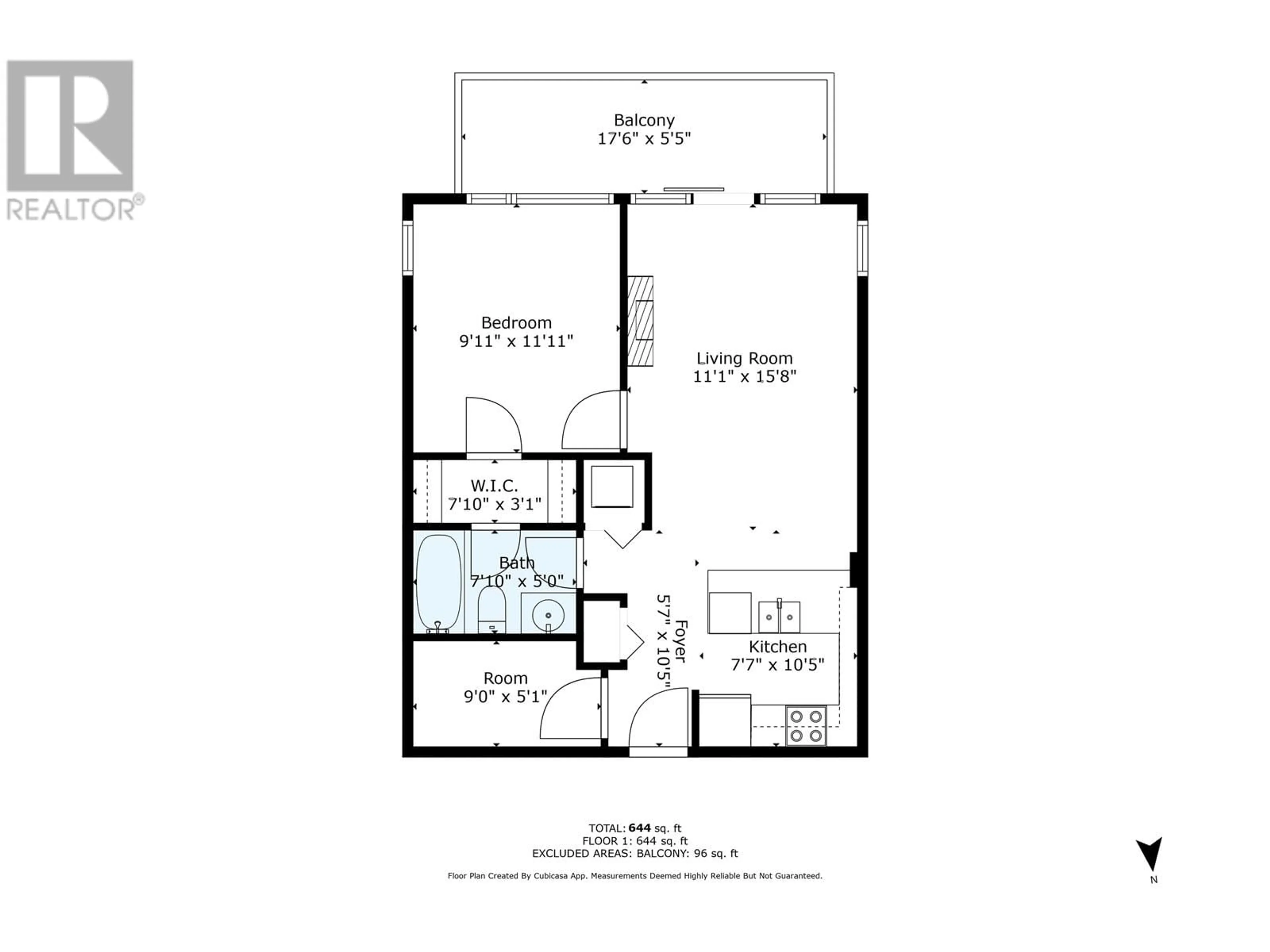 Floor plan for 1902 - 2355 MADISON AVENUE, Burnaby British Columbia V5C0B3