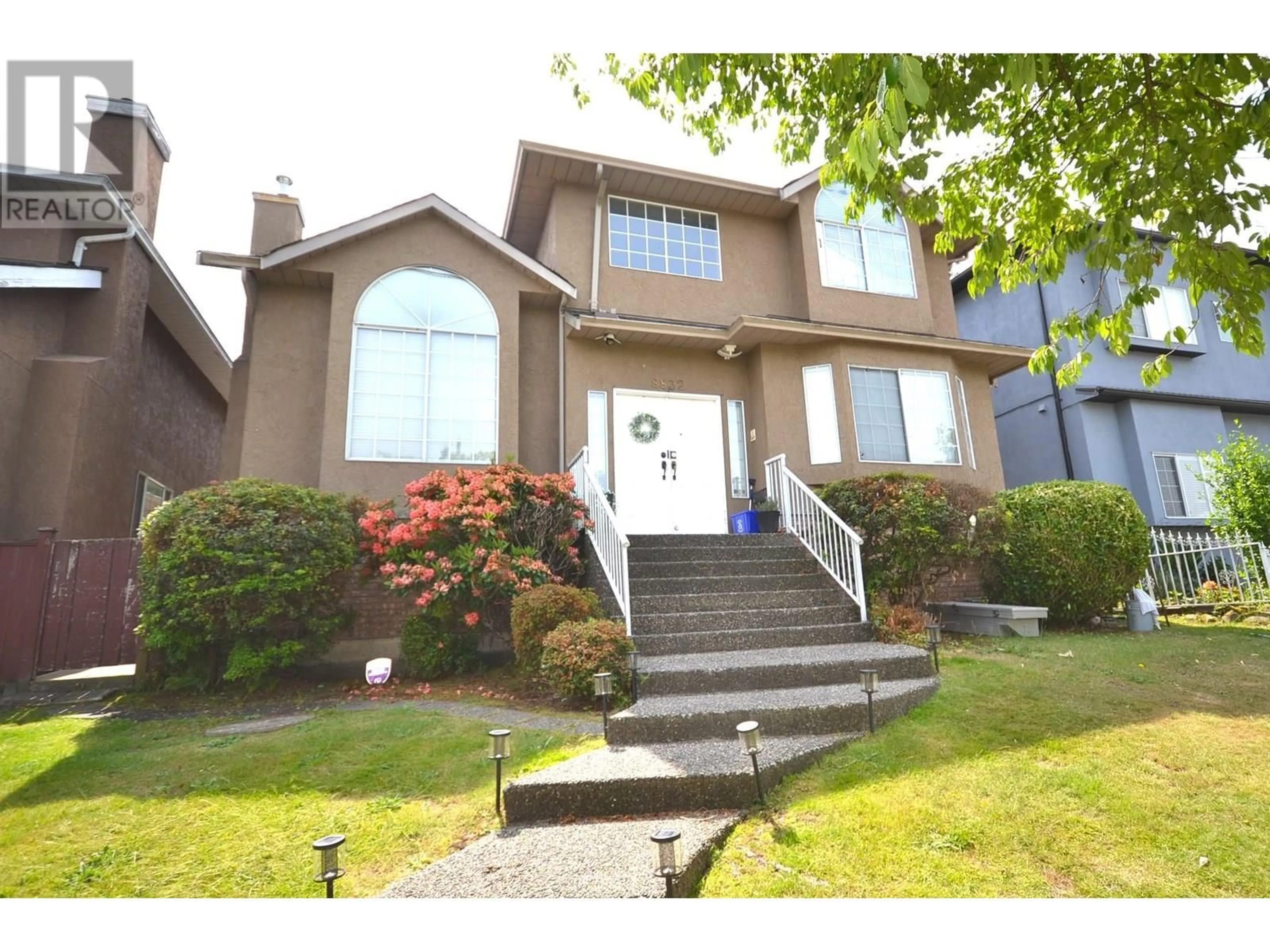 Home with vinyl exterior material, street for 8832 15TH AVENUE, Burnaby British Columbia V3N1Y3