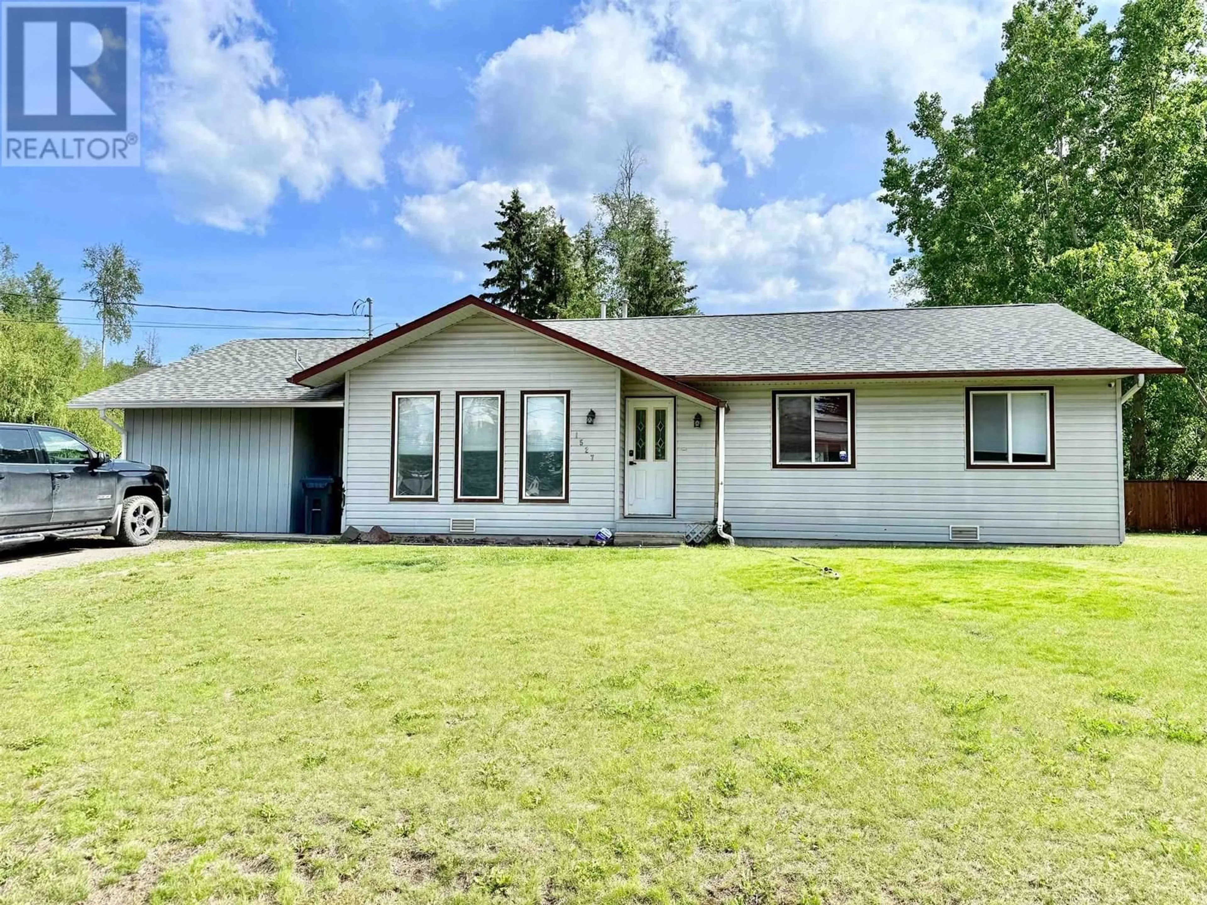 Home with vinyl exterior material, street for 1527 WILLOW STREET, Telkwa British Columbia V0J2X0