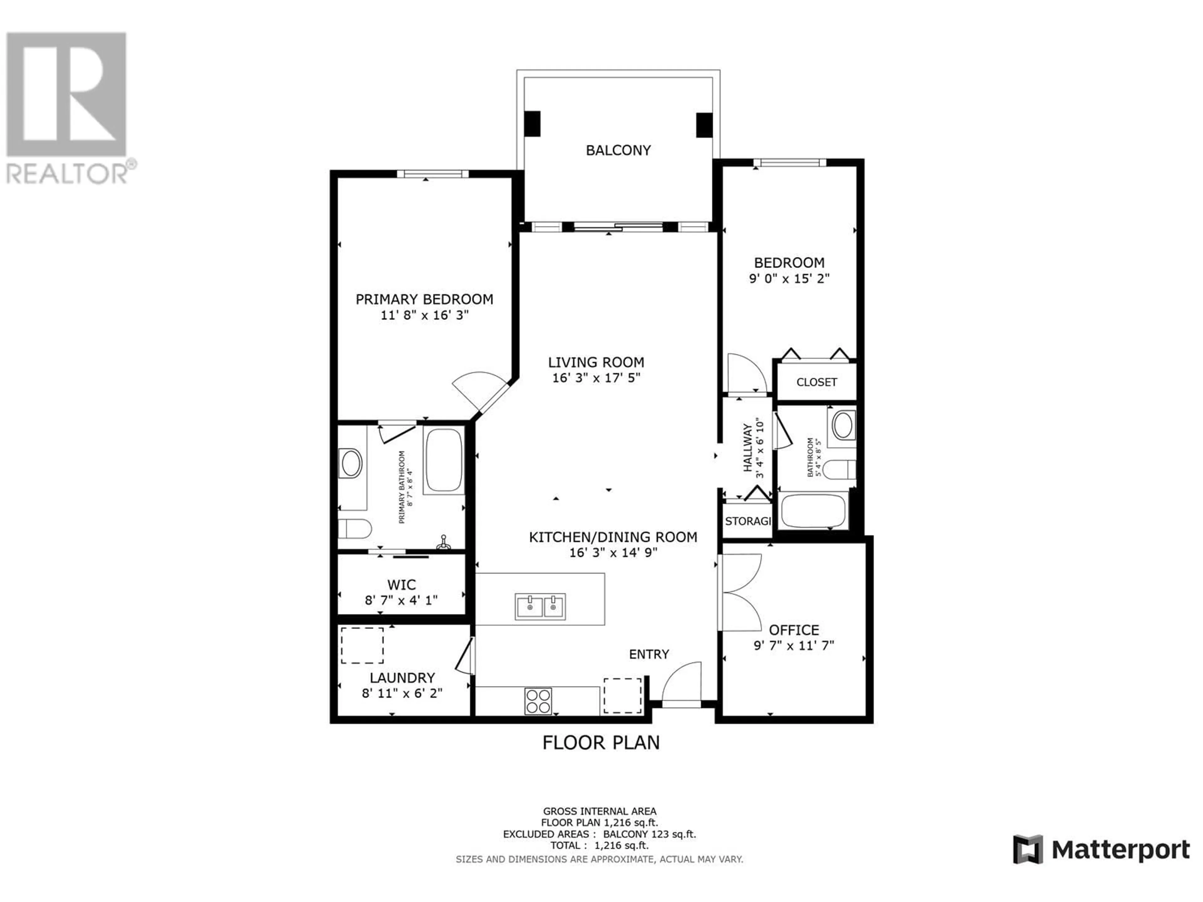 Floor plan for 215 - 12258 224 STREET, Maple Ridge British Columbia V2X8Y7