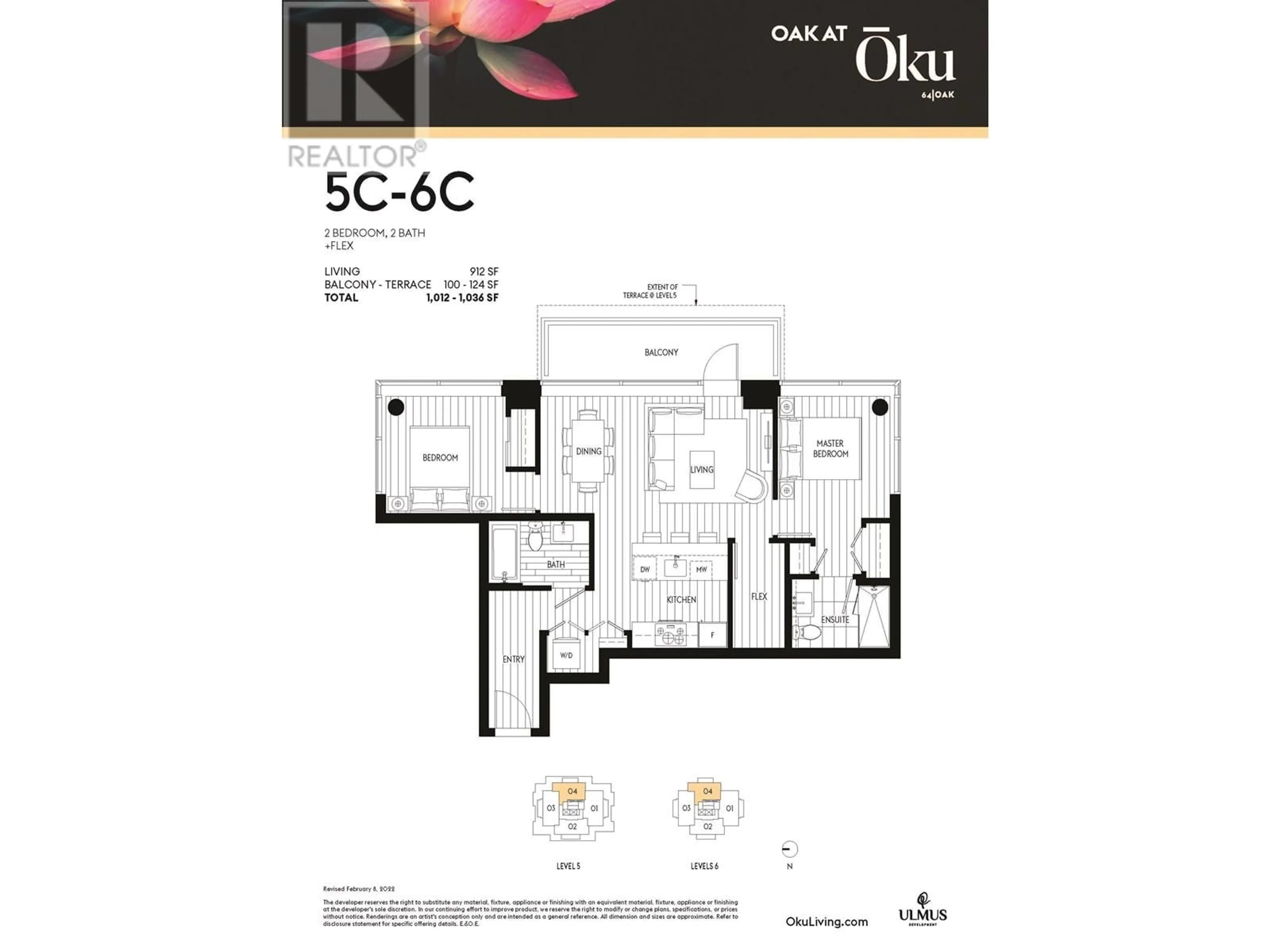 Floor plan for 604 - 8030 OAK STREET, Vancouver British Columbia V6P4A8