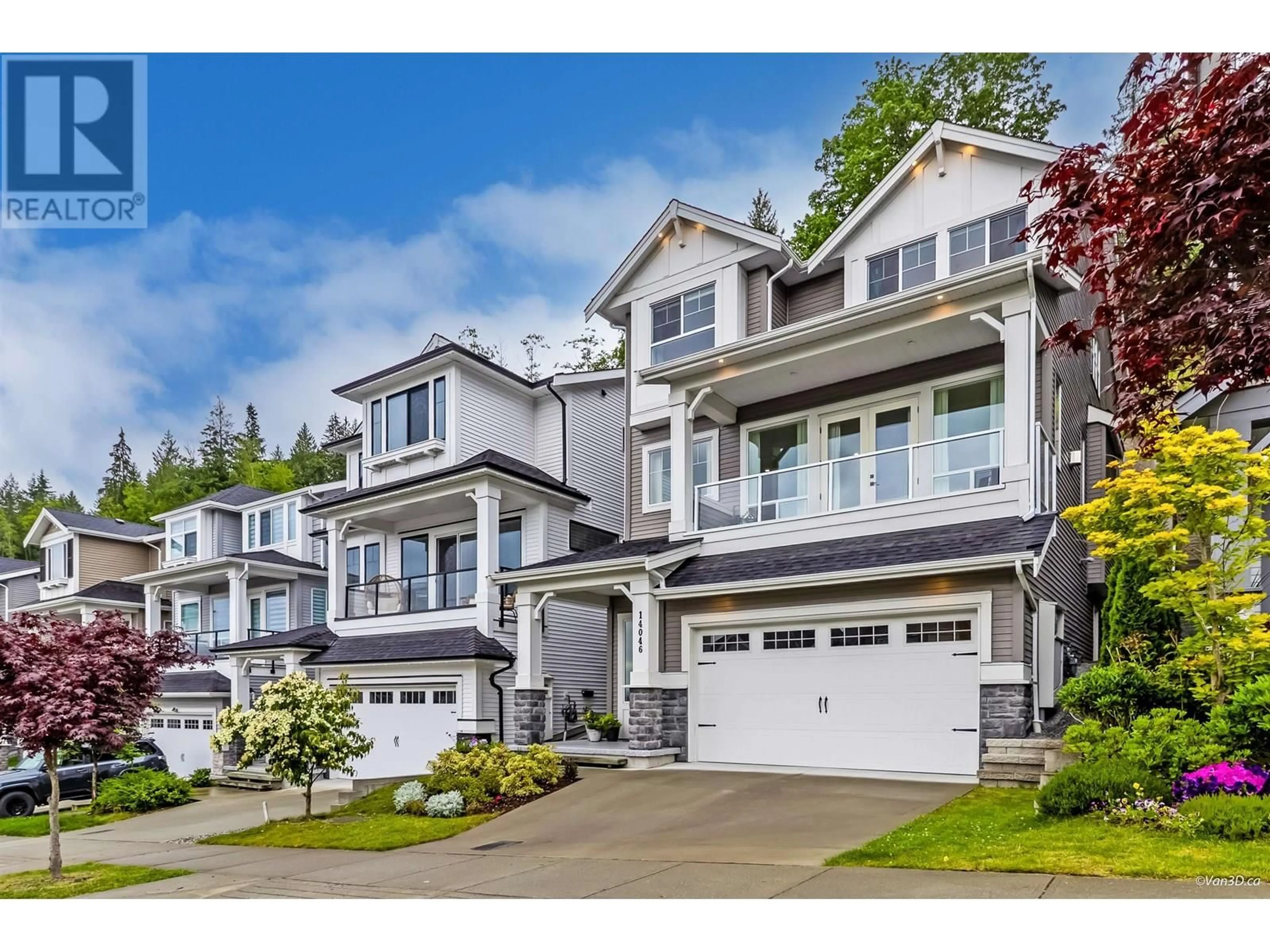 Home with vinyl exterior material, street for 14046 MIER DRIVE, Maple Ridge British Columbia V4R0G9