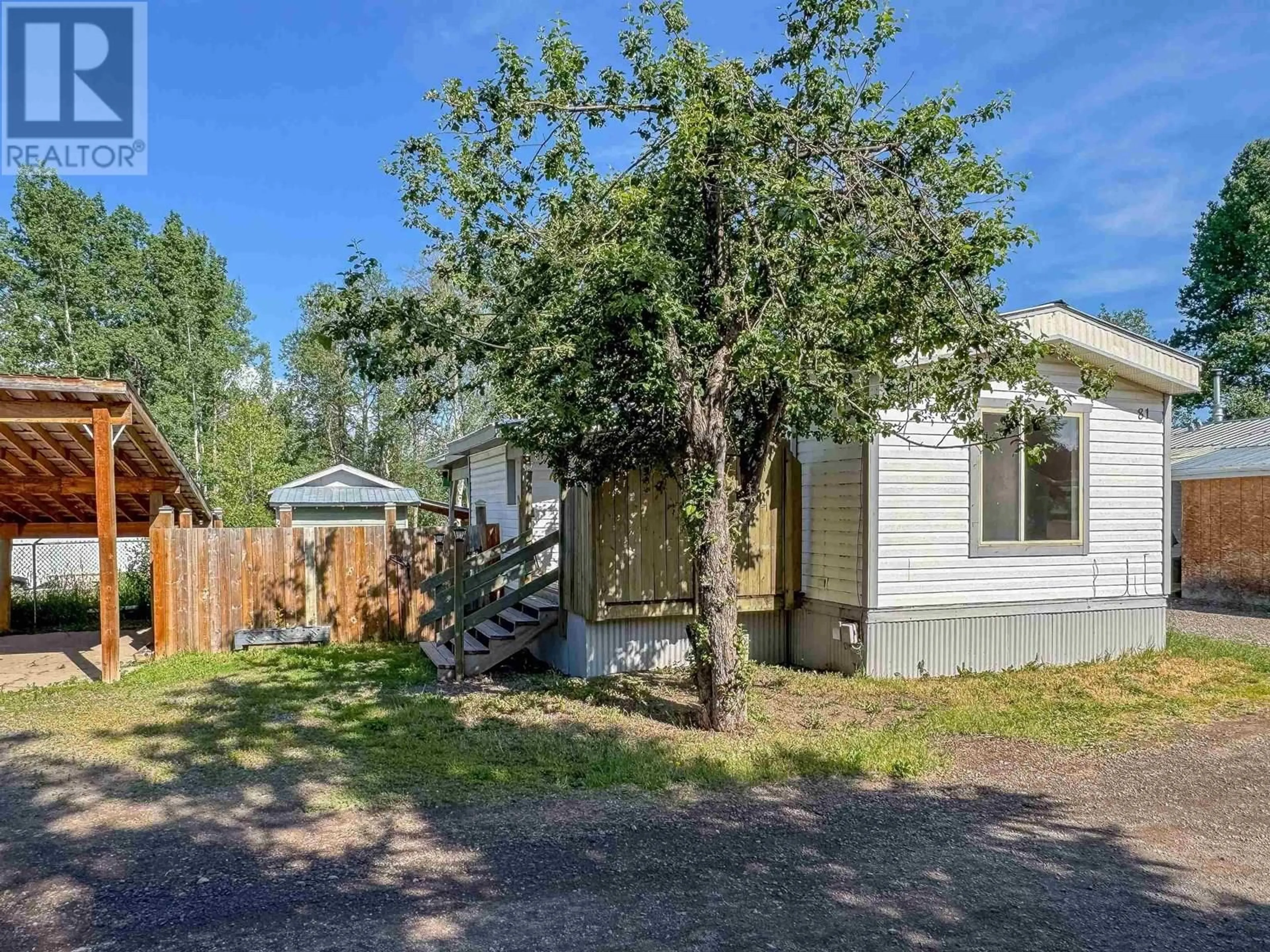 A pic from outside/outdoor area/front of a property/back of a property/a pic from drone, street for 81 - 95 LAIDLAW ROAD, Smithers British Columbia V0J2N6