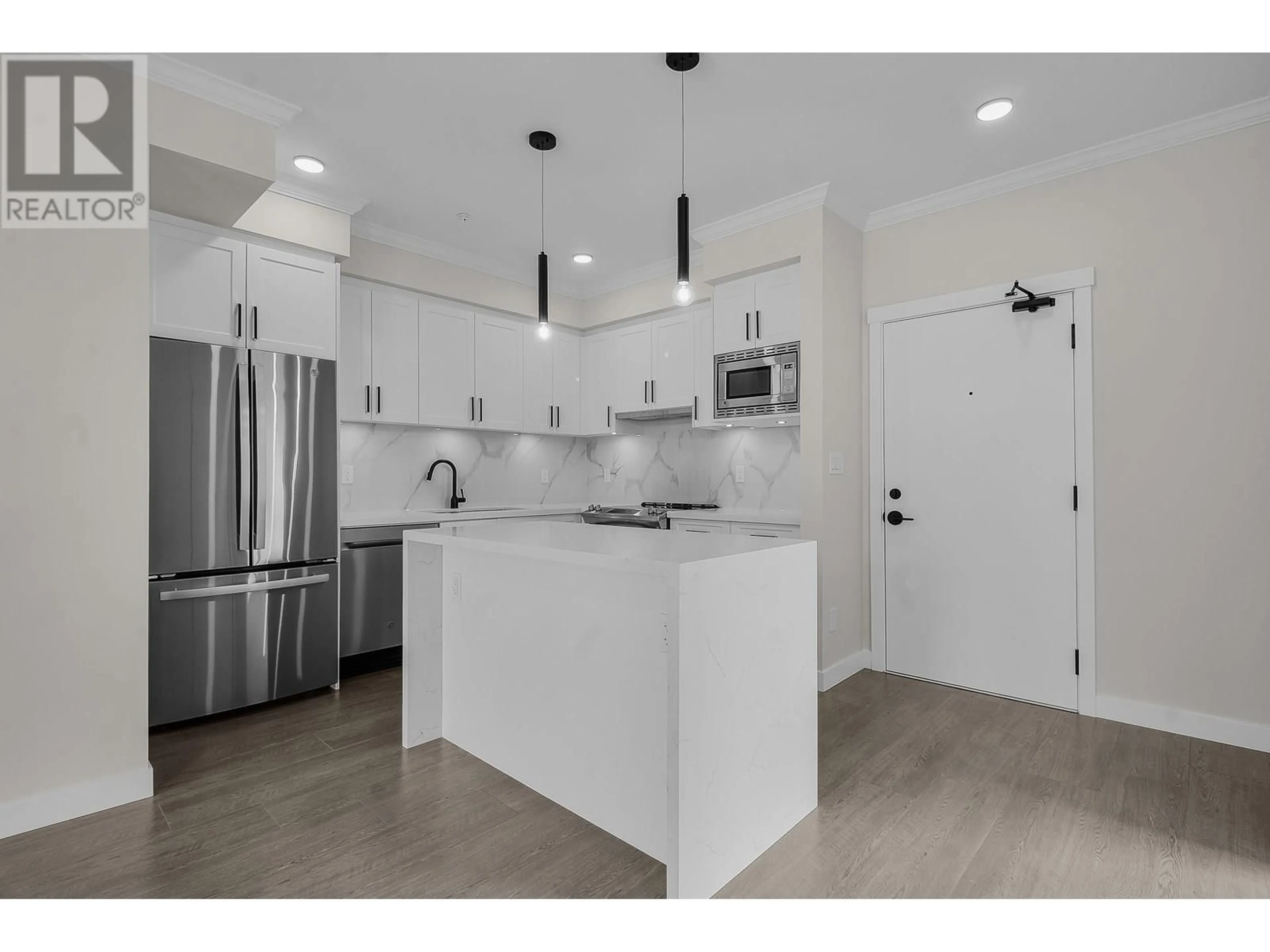 Open concept kitchen, ceramic/tile floor for 216 - 12109 223RD STREET, Maple Ridge British Columbia V2X5Y6