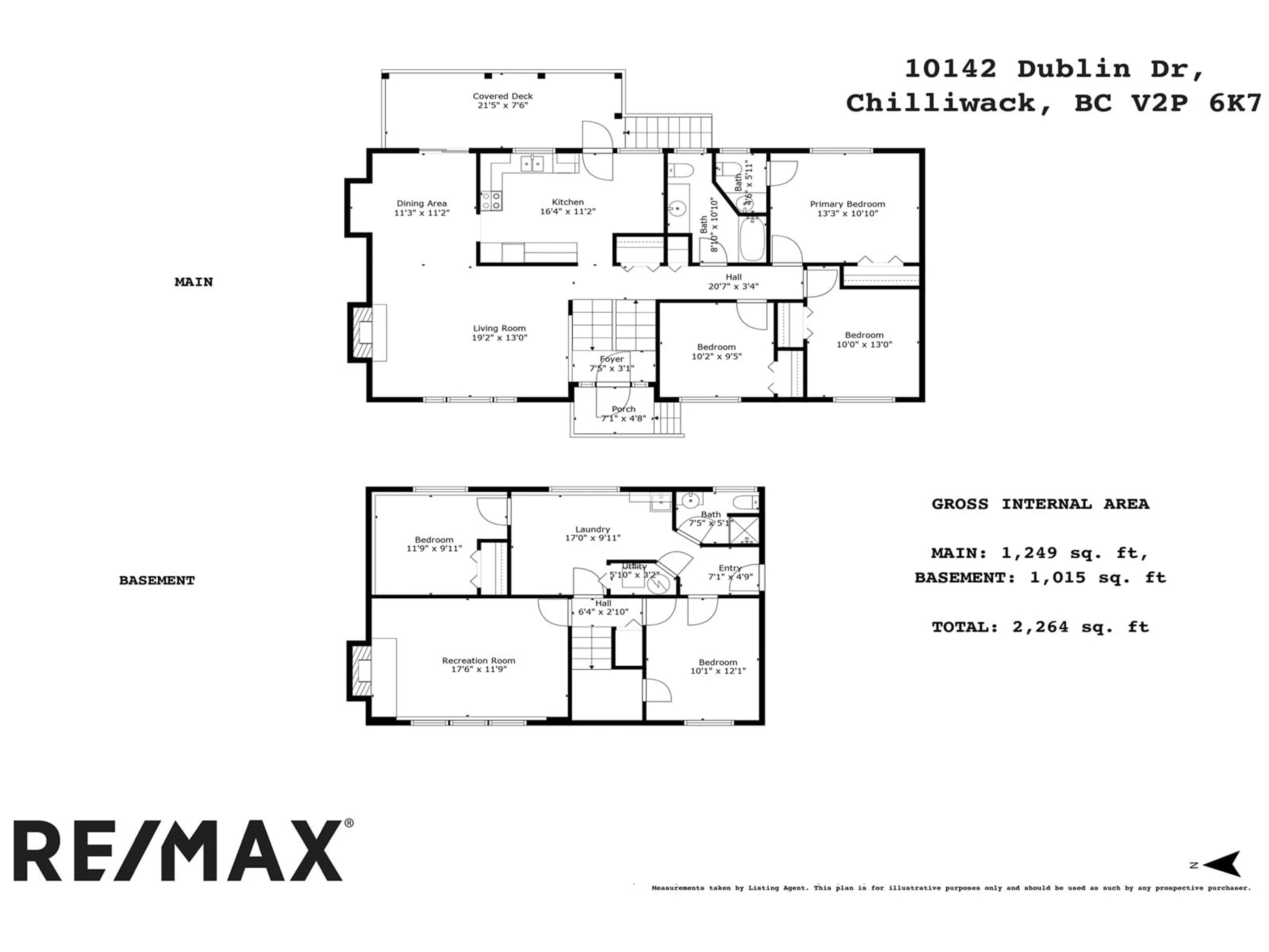 Floor plan for 10142 DUBLIN DRIVE, Chilliwack British Columbia V2P6K7