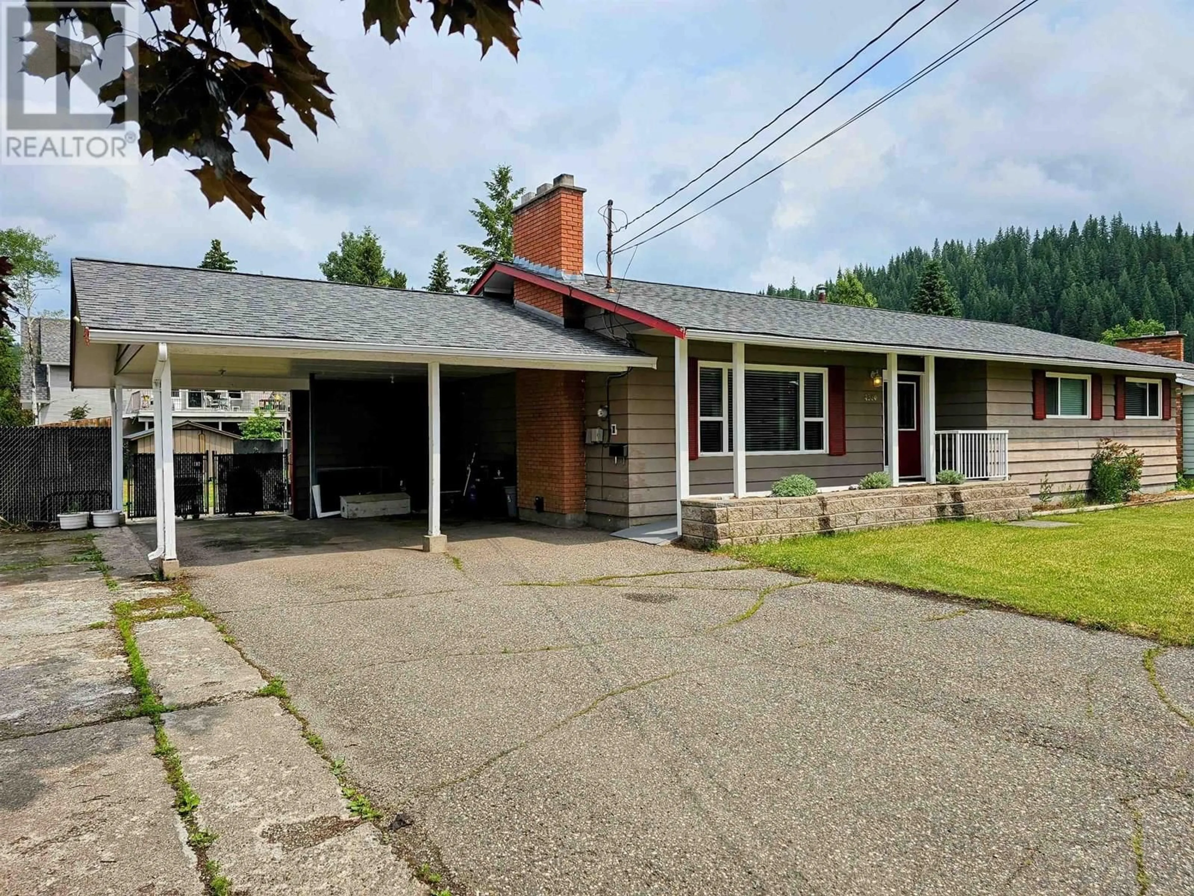 A pic from outside/outdoor area/front of a property/back of a property/a pic from drone, street for 4330 CRAIG DRIVE, Prince George British Columbia V2K1E5