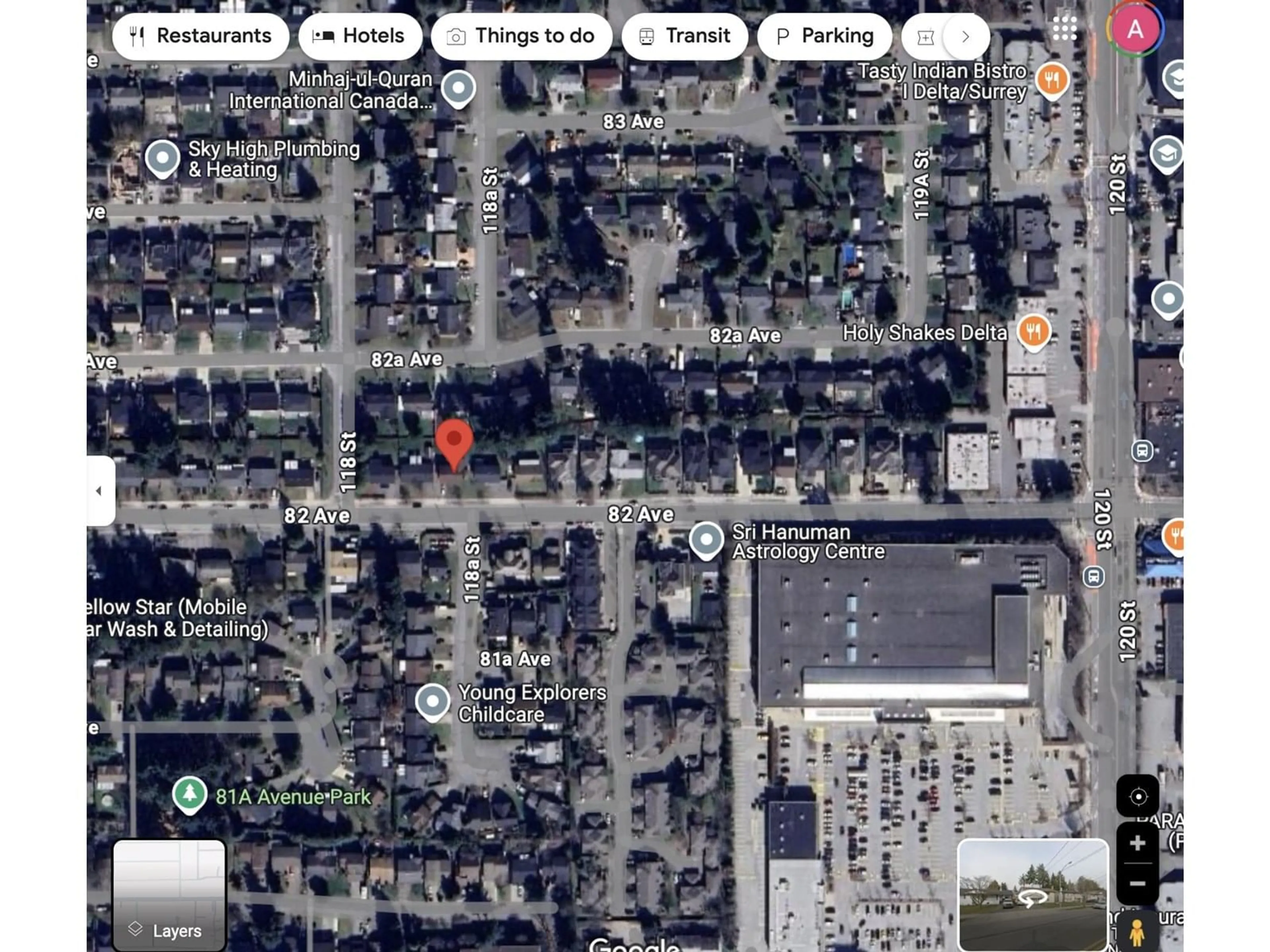 Picture of a map for 11831 82, Delta British Columbia V4C2C6