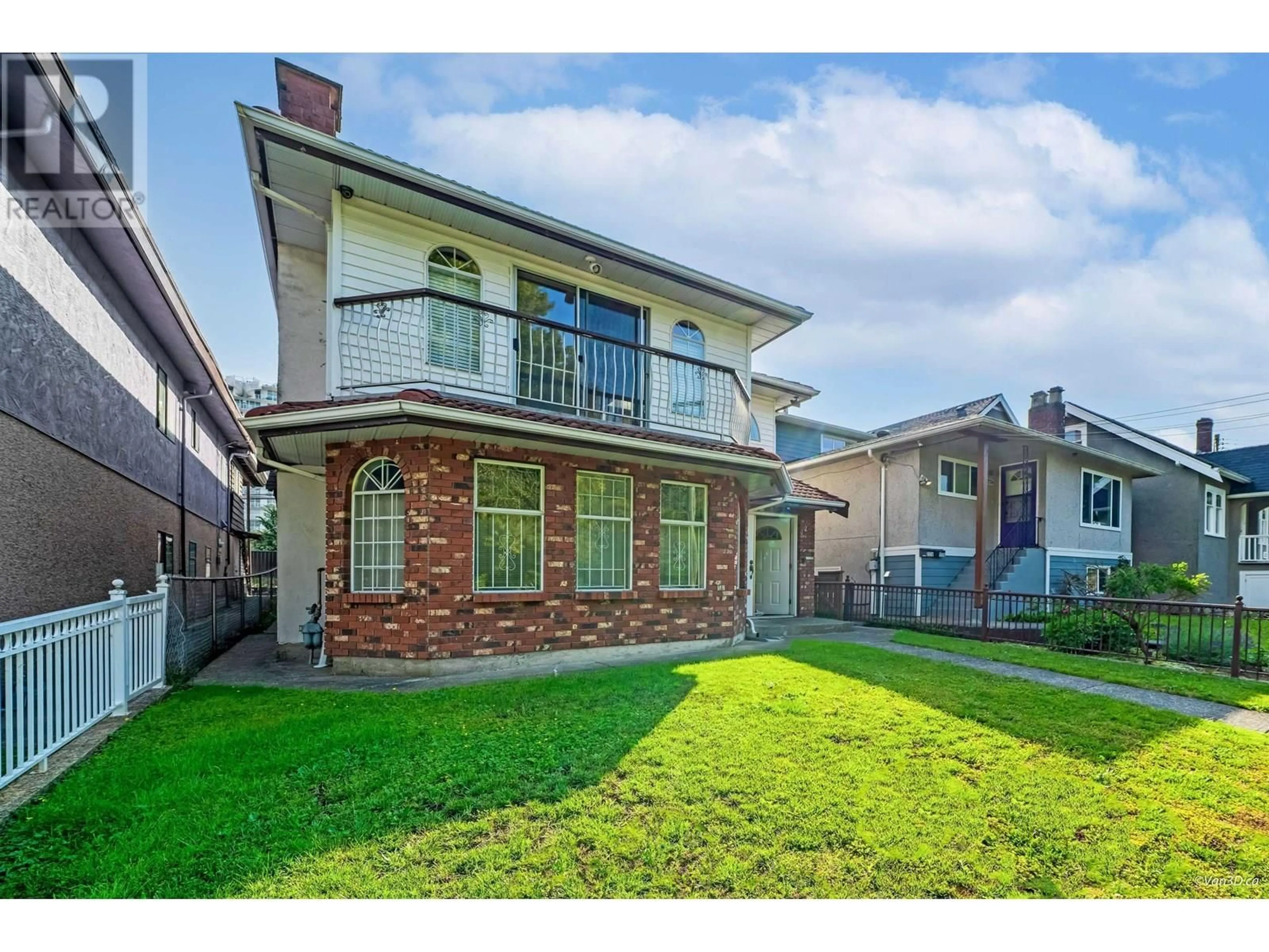 Home with brick exterior material, street for 2232 WENONAH STREET, Vancouver British Columbia V5N2Z6