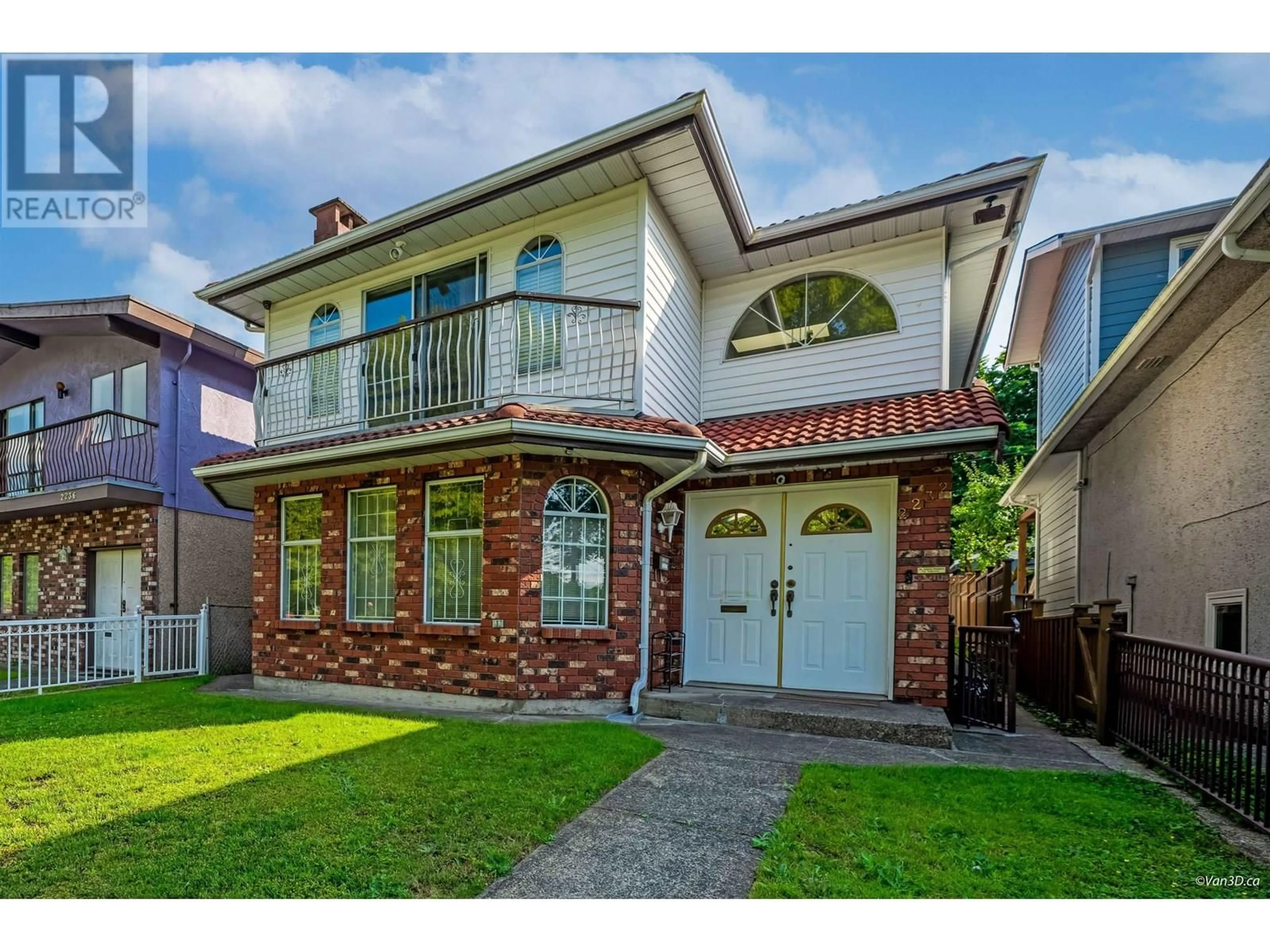 Home with brick exterior material, street for 2232 WENONAH STREET, Vancouver British Columbia V5N2Z6