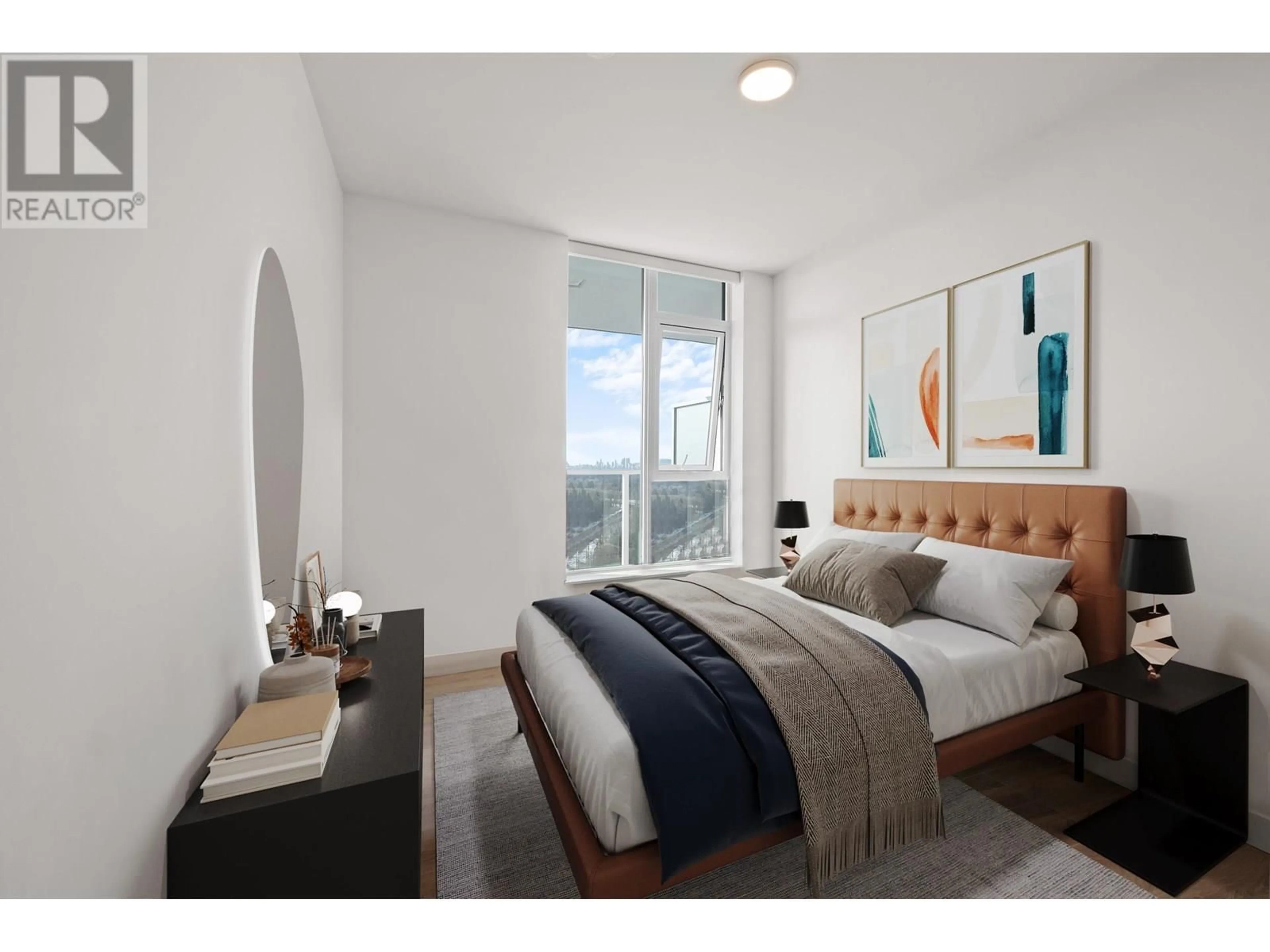 Bedroom with bed, unknown for 2507 - 318 ALDERSON AVENUE, Coquitlam British Columbia V3K0J1
