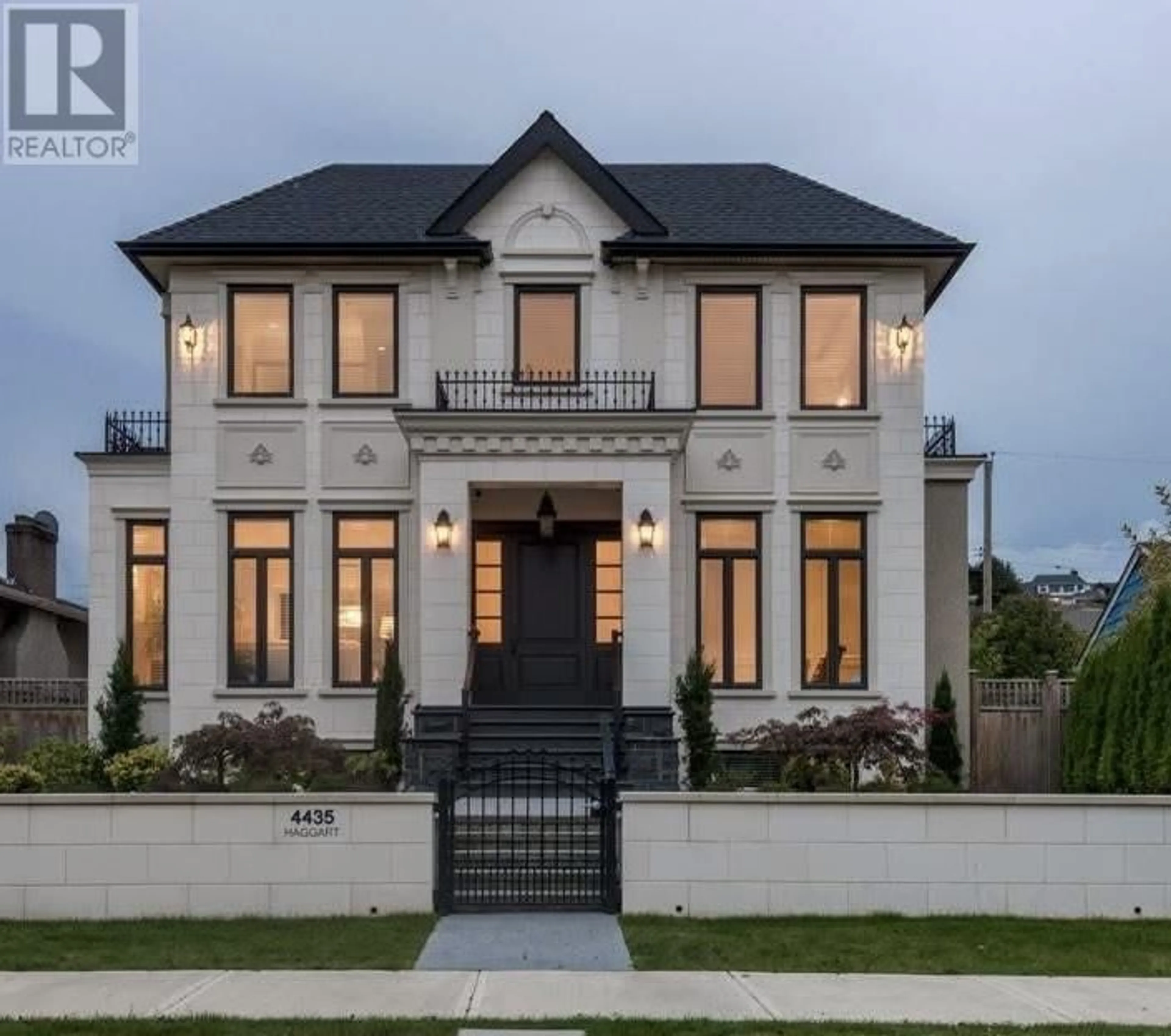 Home with brick exterior material, street for 4435 HAGGART STREET, Vancouver British Columbia V6L2H4