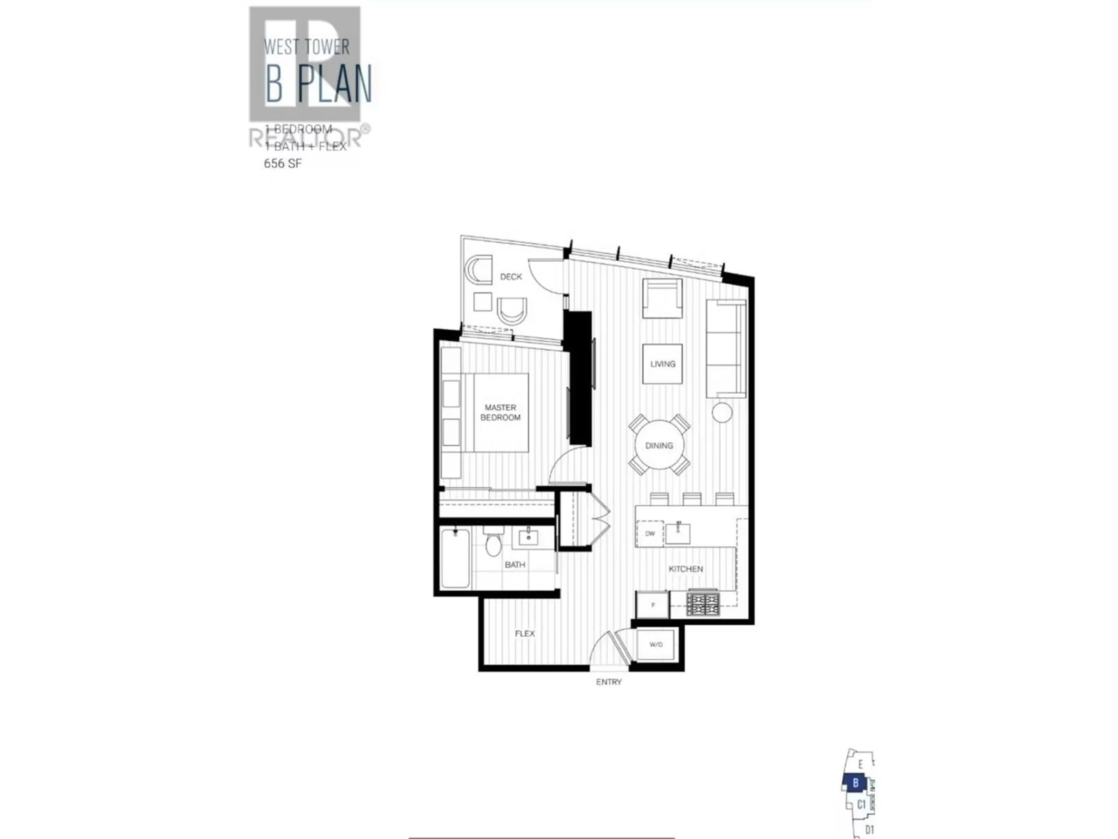 Floor plan for 802 - 680 QUAYSIDE DRIVE, New Westminster British Columbia V3M0P2