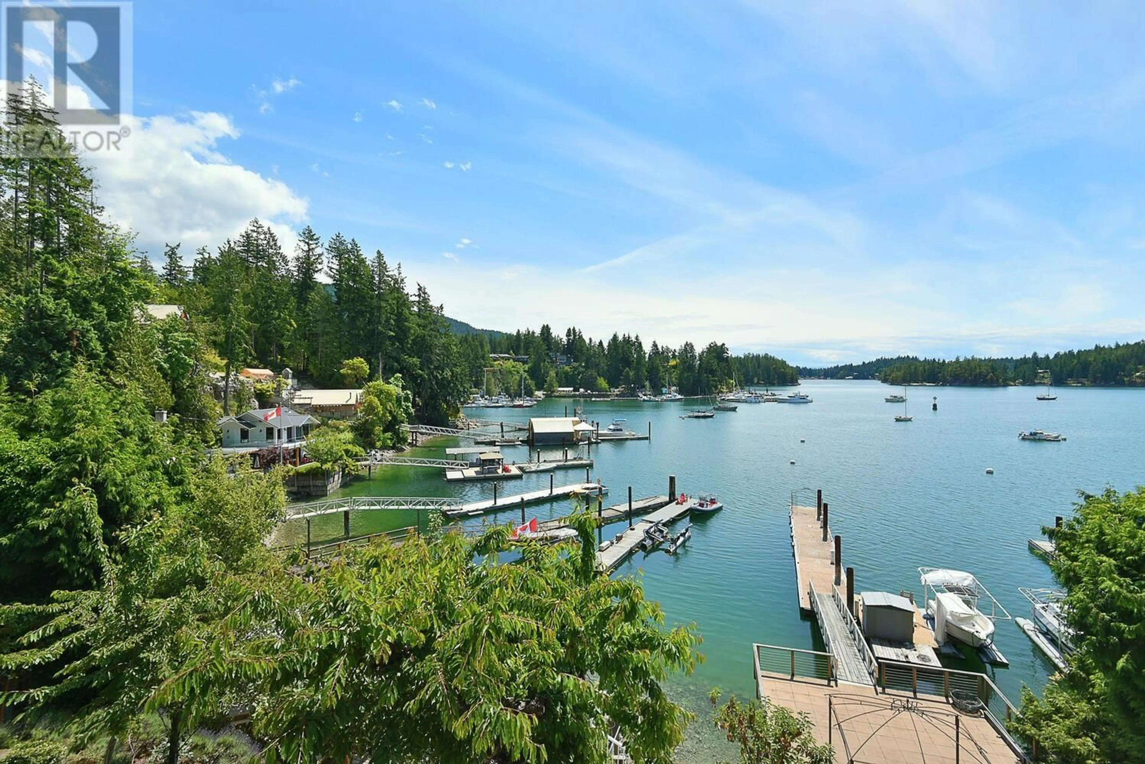 Patio, water/lake/river/ocean view for 4850 SINCLAIR BAY ROAD, Garden Bay British Columbia V0N1S1