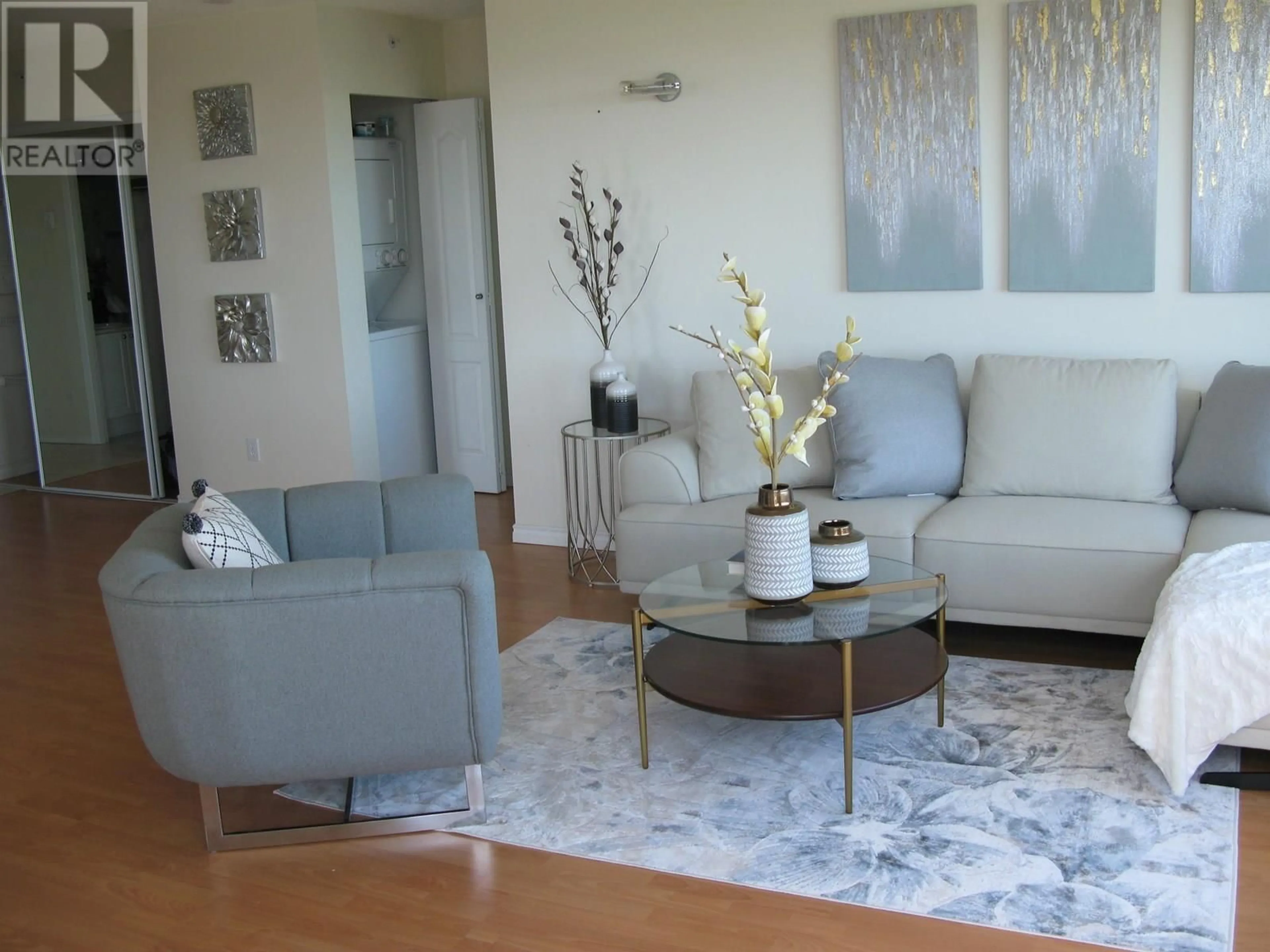 Living room with furniture, unknown for 1302 - 7680 GRANVILLE AVENUE, Richmond British Columbia V6Y4B9