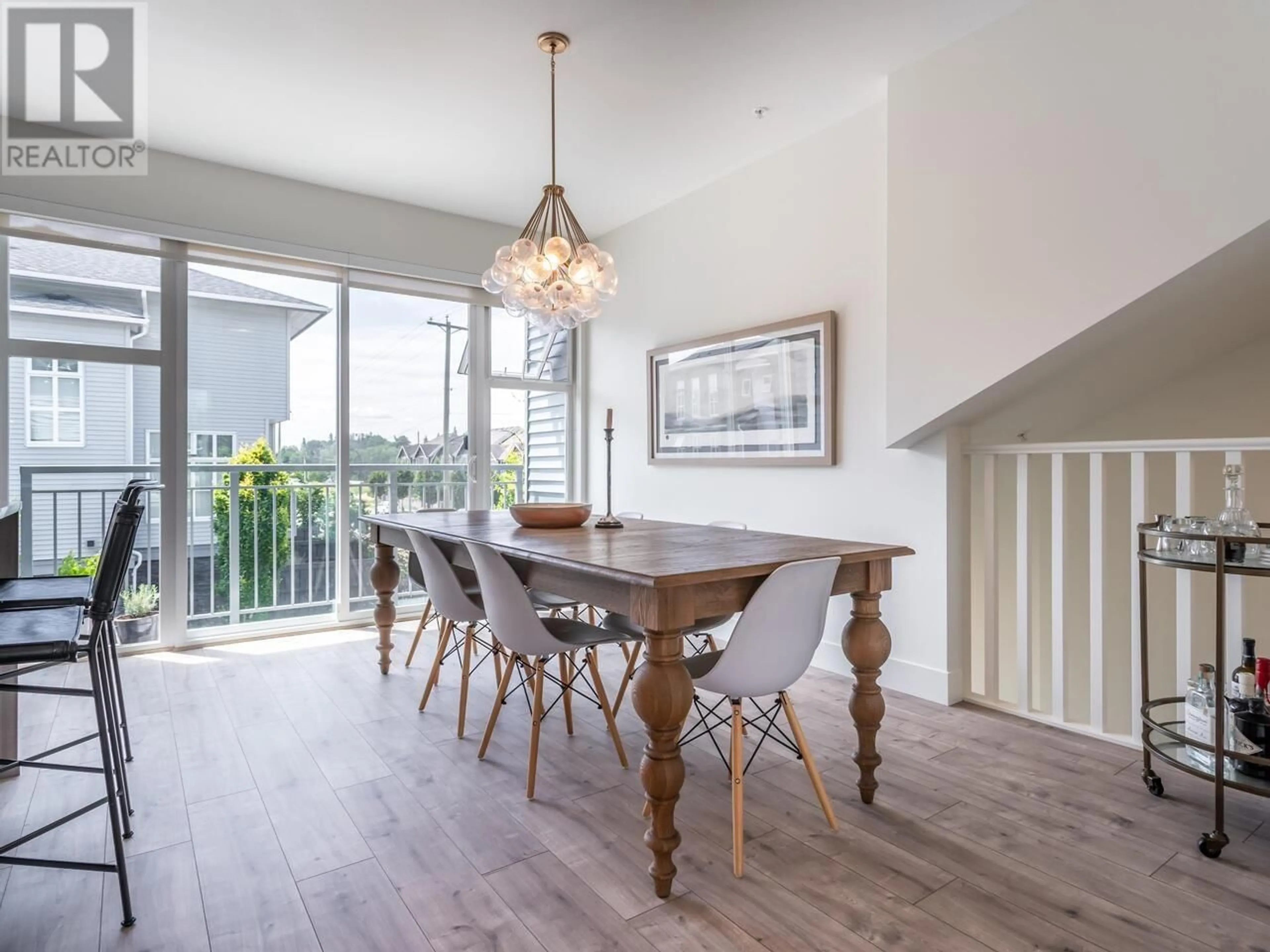 Dining room, wood/laminate floor for 82 - 24076 112 AVENUE, Maple Ridge British Columbia V2W0K2