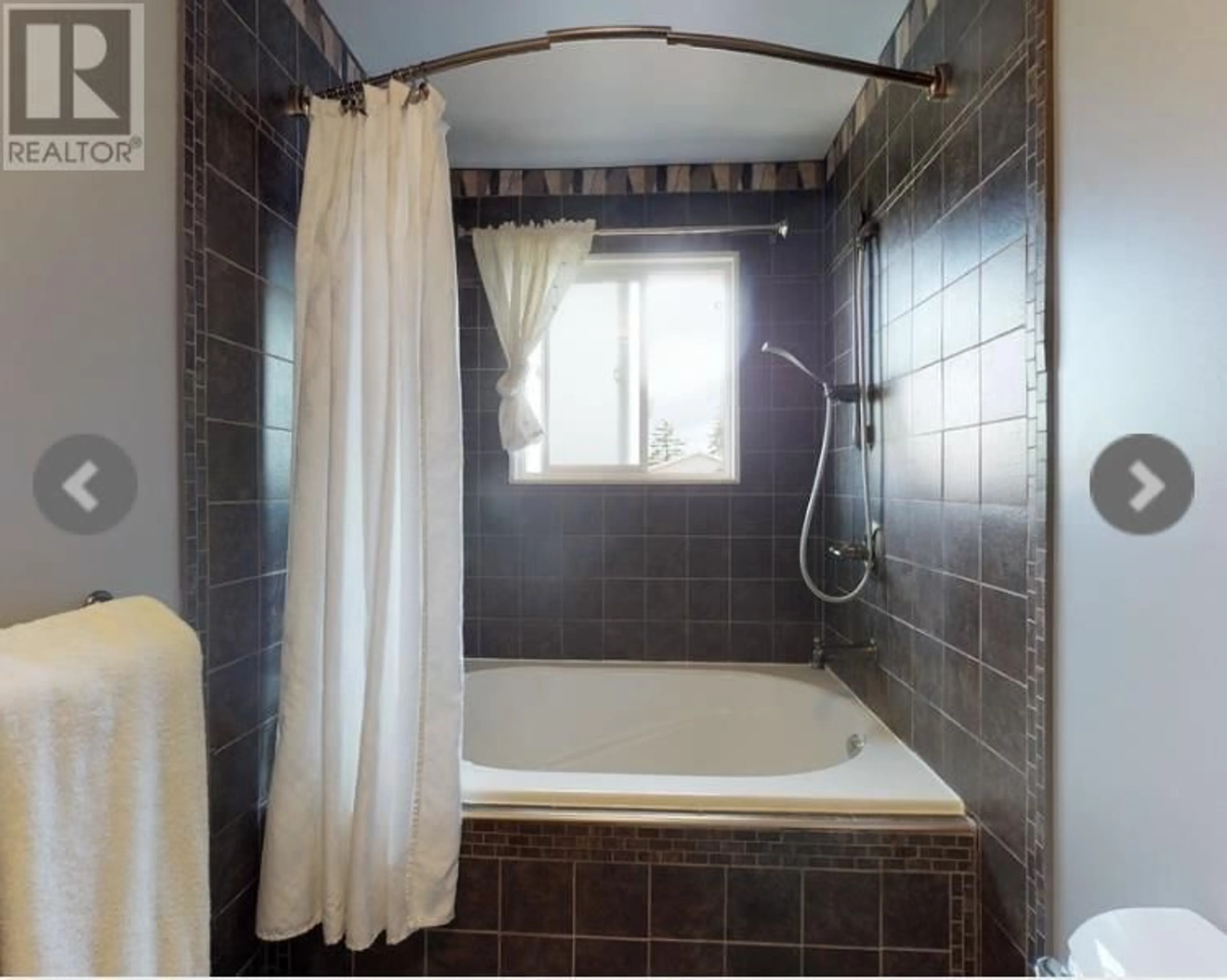 Standard bathroom, ceramic/tile floor for 9007 103A AVENUE, Fort St. John British Columbia V1J2J4