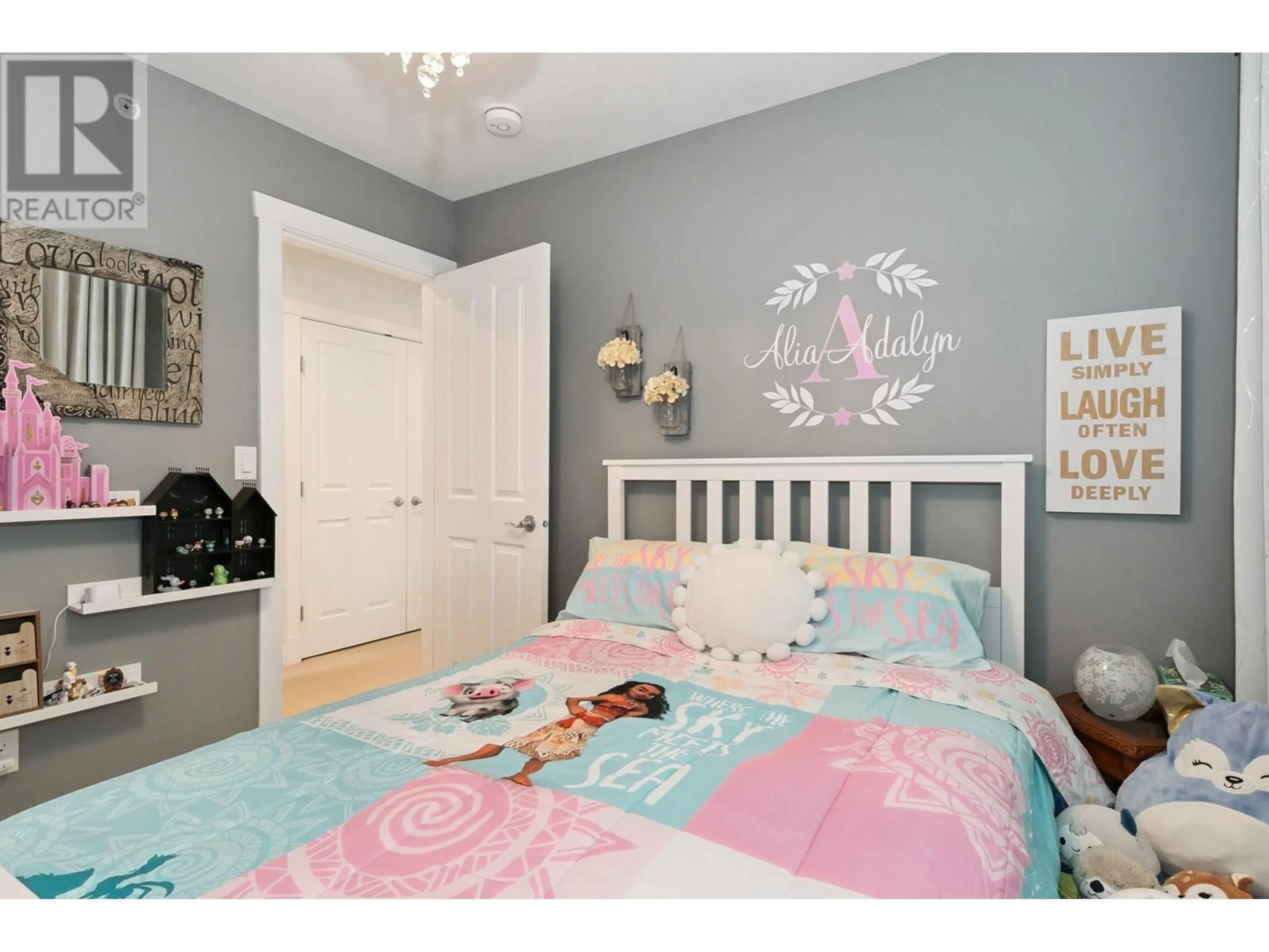 Bedroom with bed, wood/laminate floor for 22975 134 LOOP, Maple Ridge British Columbia V4R0E6