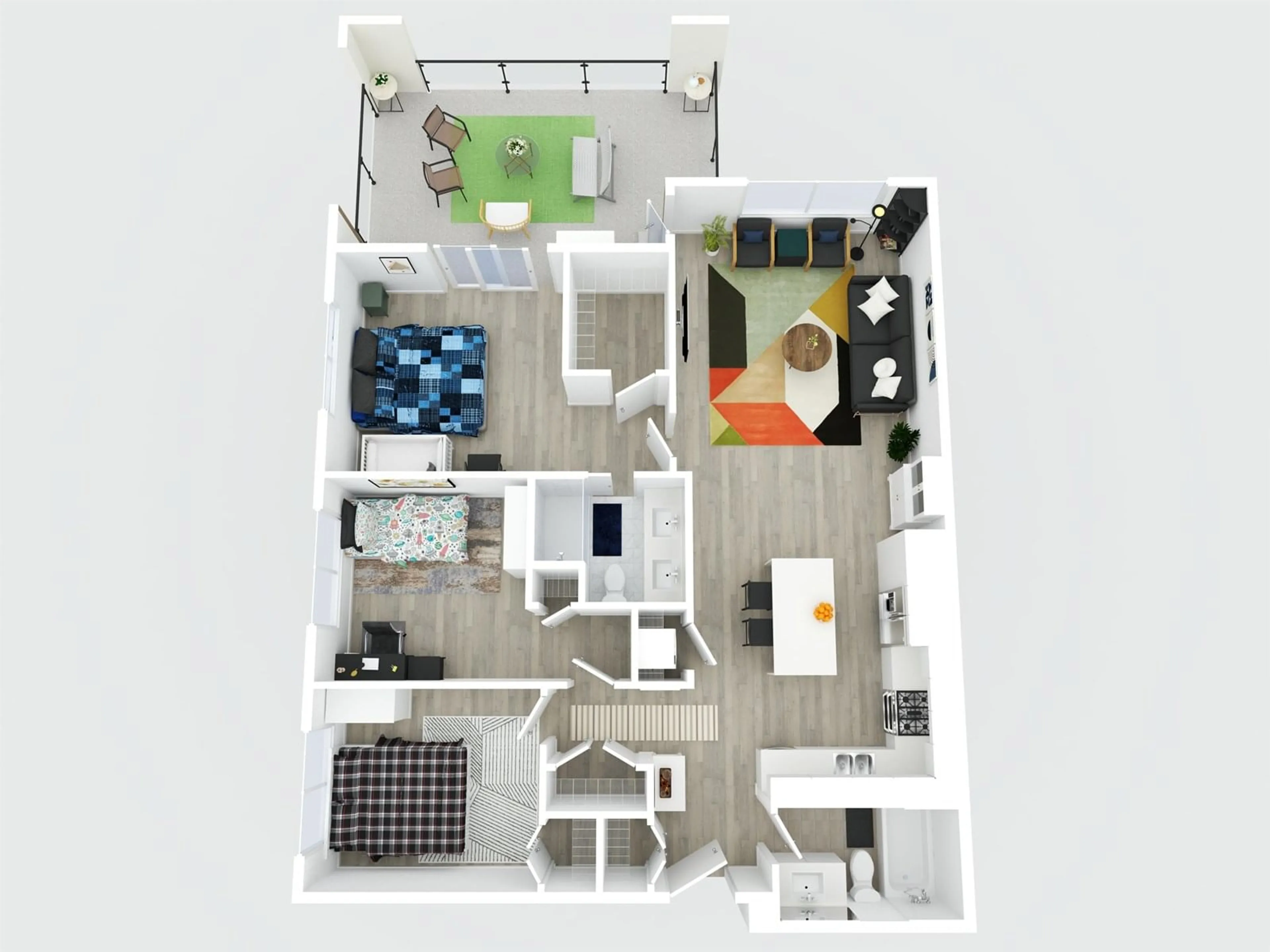 Floor plan for 519 - 20673 78, Langley British Columbia V2Y3K1