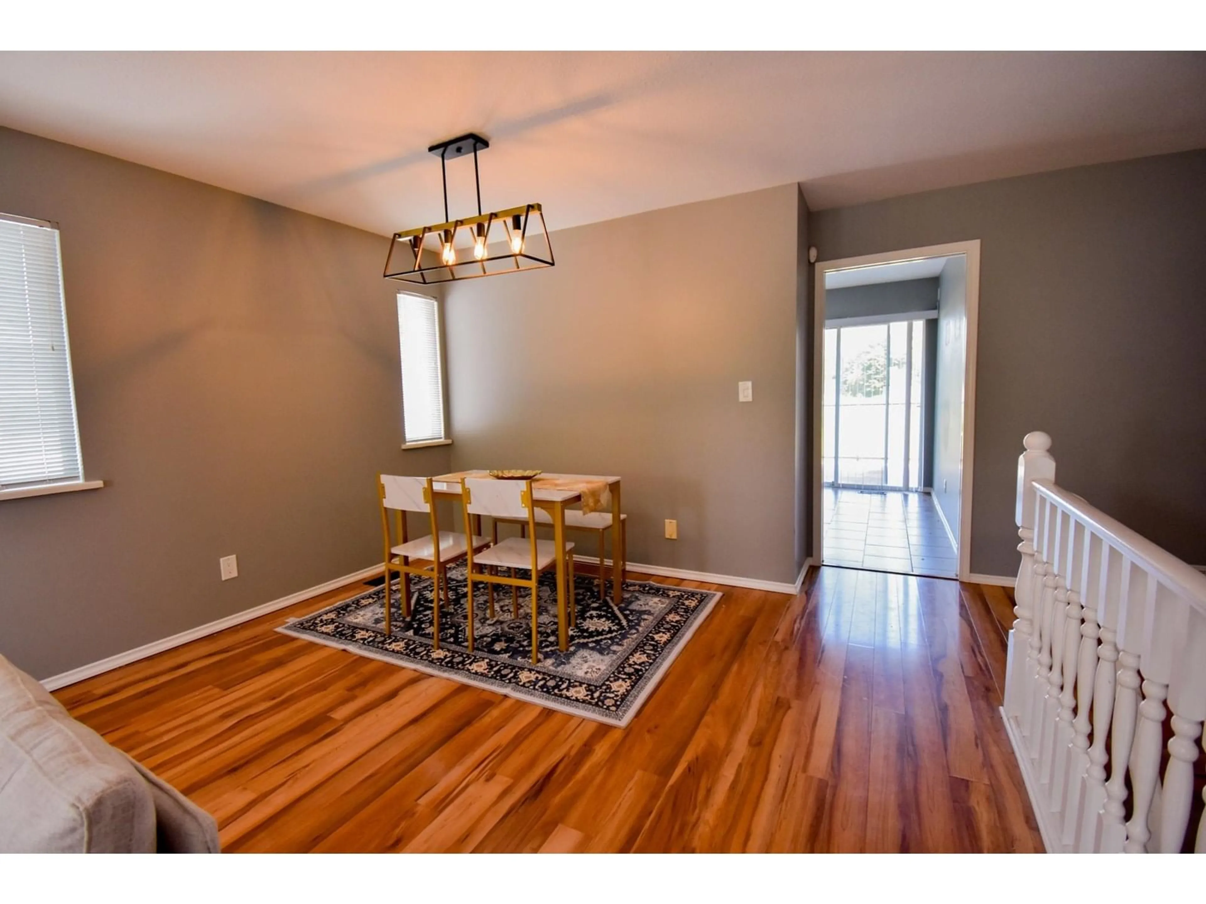 Dining room, wood/laminate floor for 2724 272B, Langley British Columbia V4W3K1