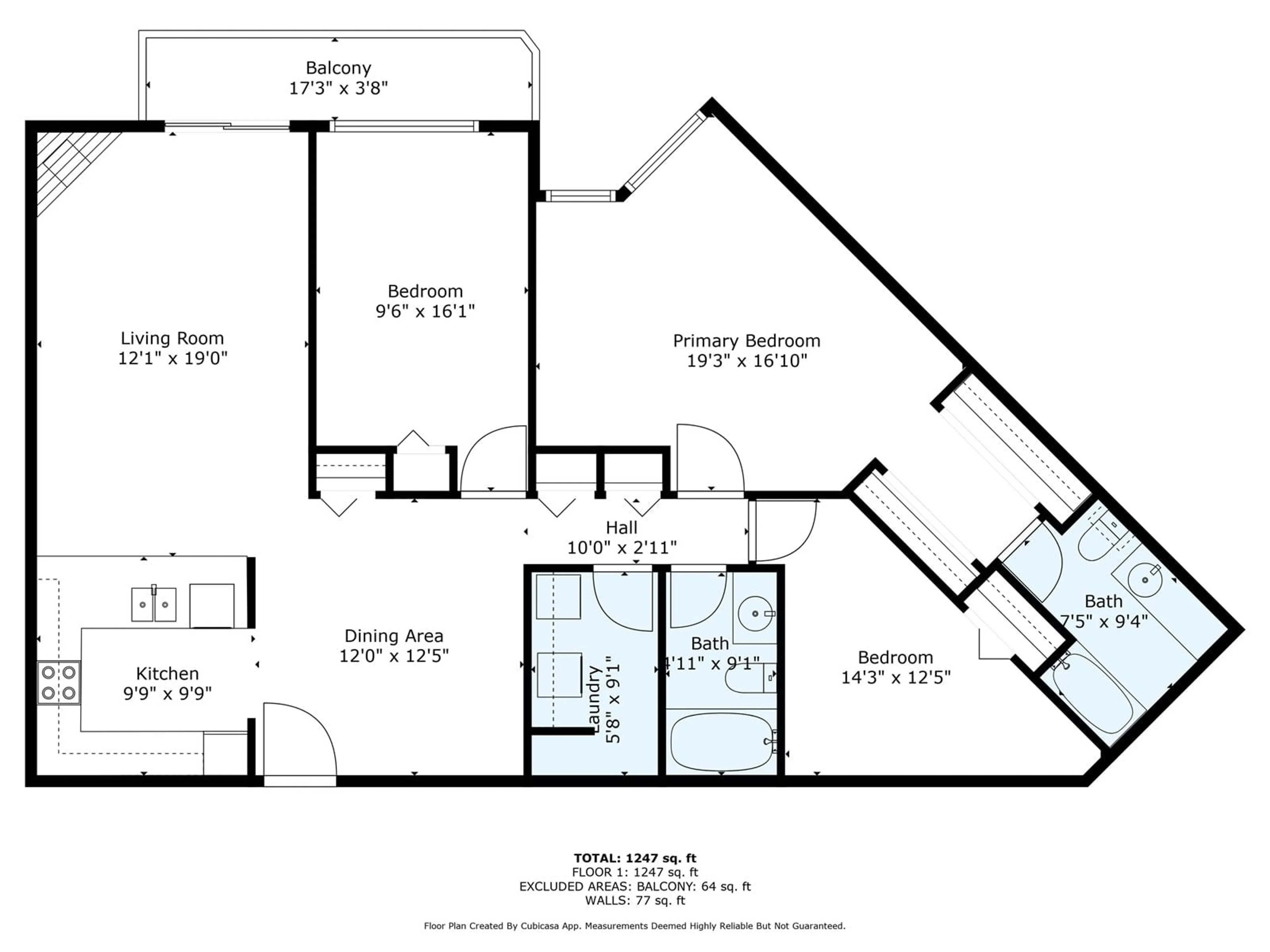 Floor plan for 109 - 1755 SALTON, Abbotsford British Columbia V2S7C5