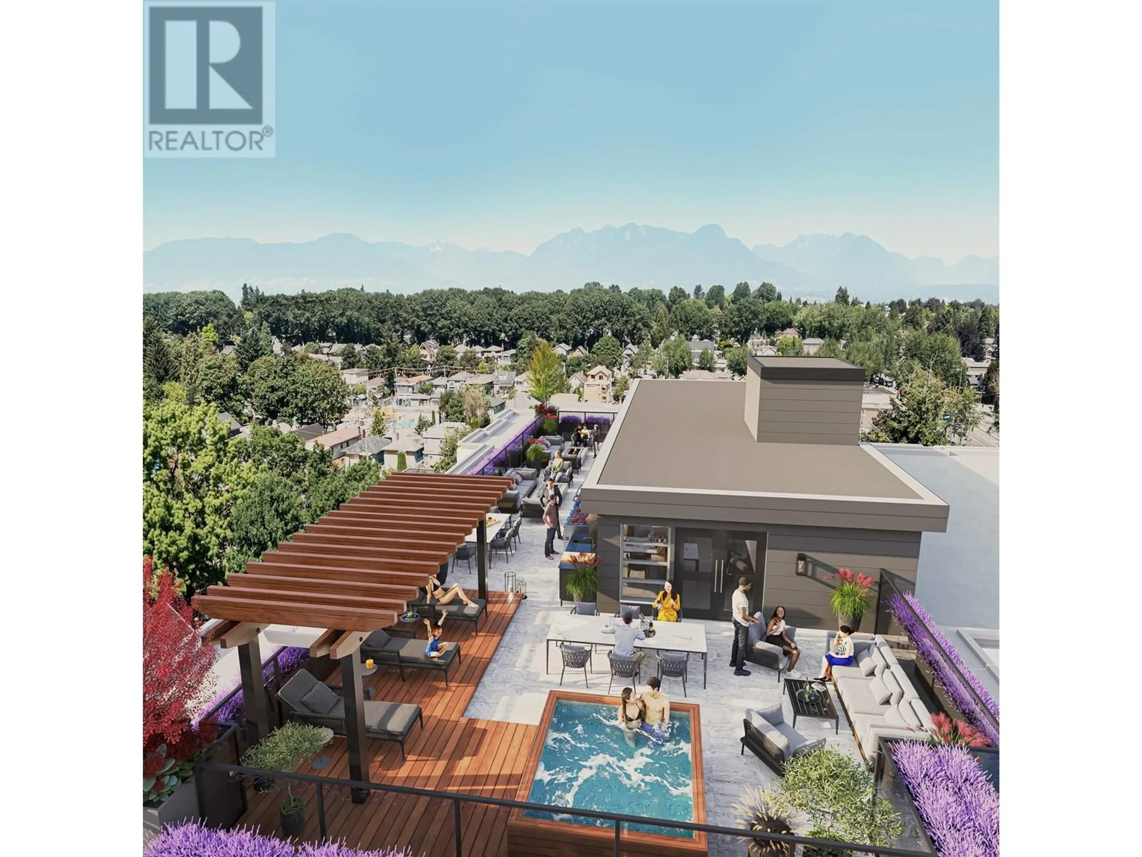 Patio, mountain view for 205 - 2670 GARDEN DRIVE, Vancouver British Columbia V5N4X7