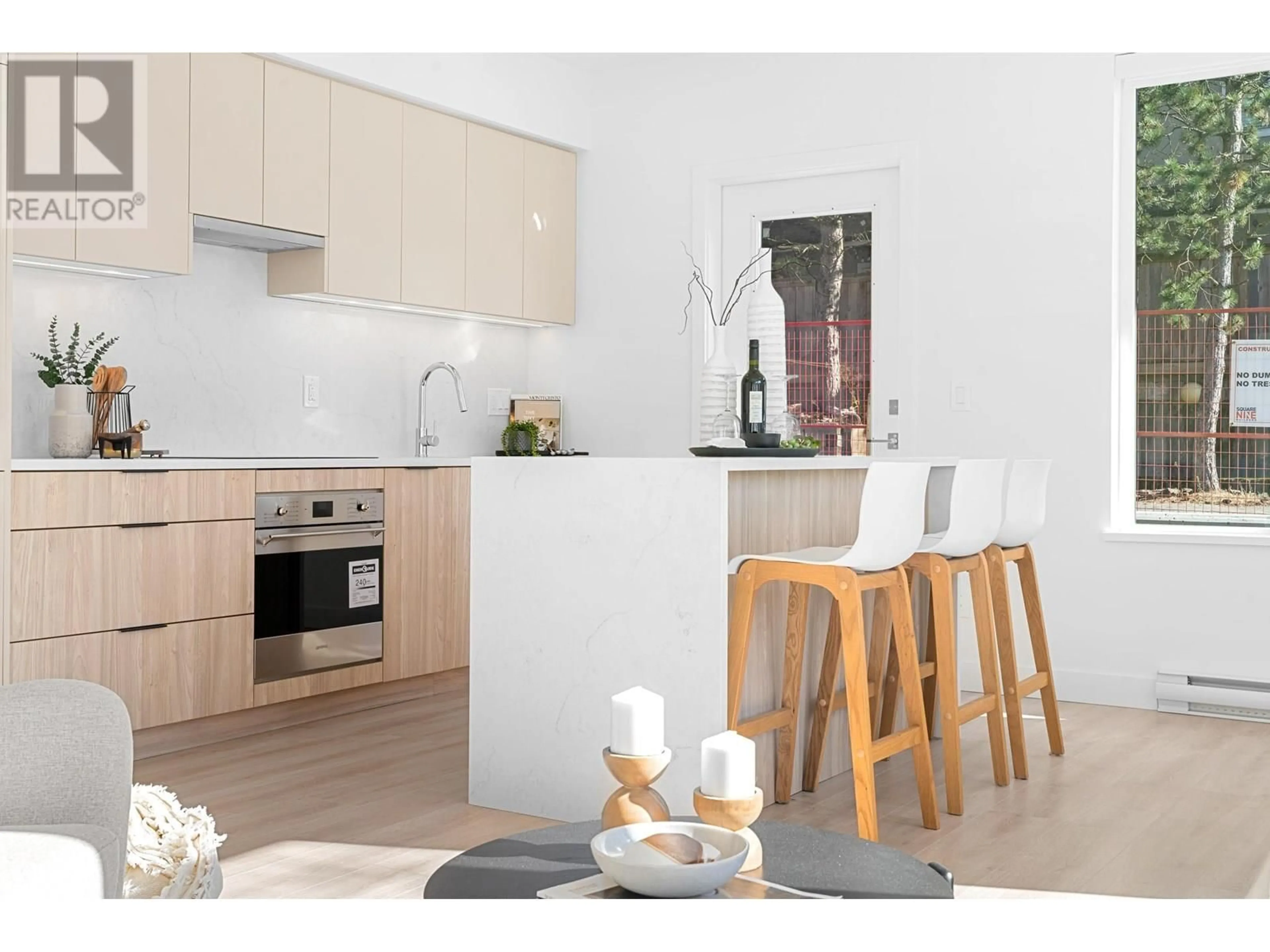 Standard kitchen, wood/laminate floor for 102 - 7161 17TH AVENUE, Burnaby British Columbia V3N0K1
