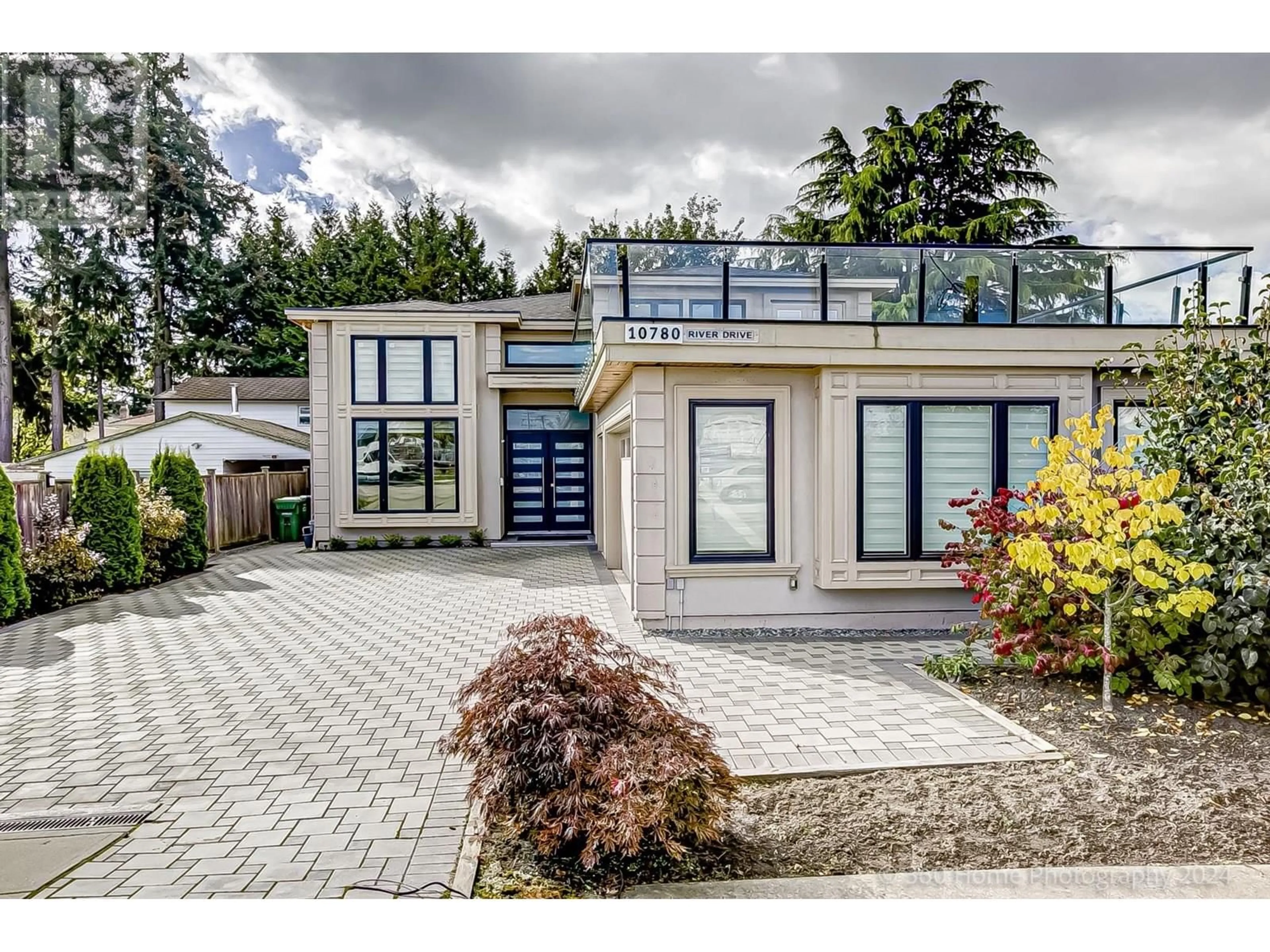 Home with brick exterior material, street for 10780 RIVER DRIVE, Richmond British Columbia V6X1Z4