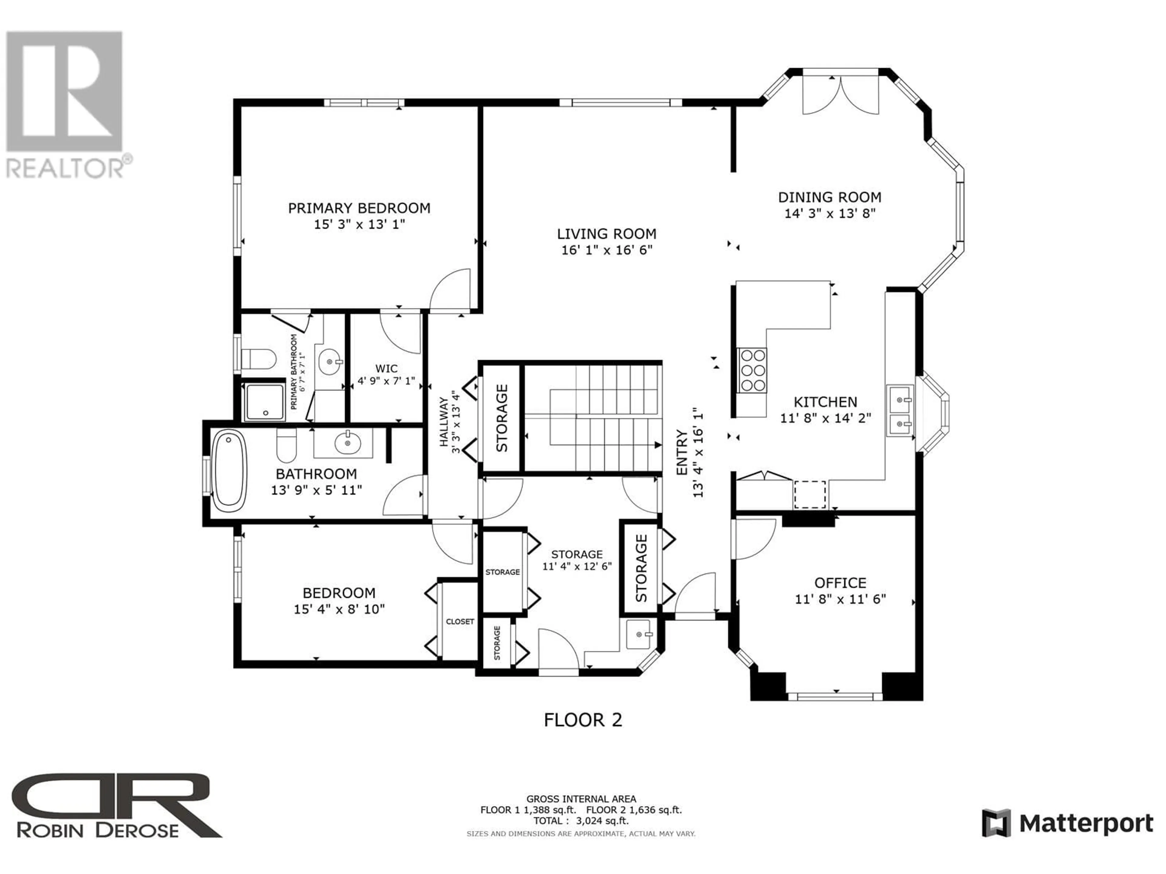 Floor plan for 13514 ROBIN ROAD, Charlie Lake British Columbia V0C1H0