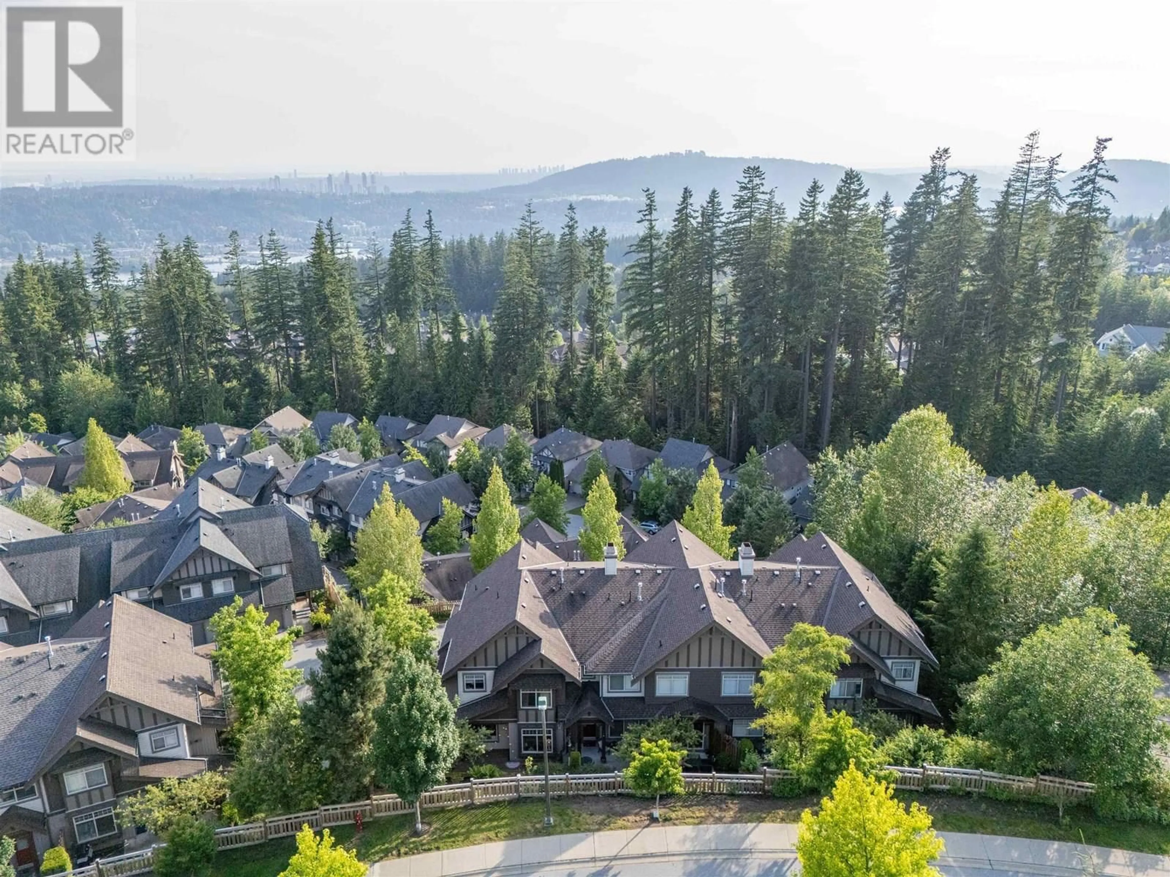 A pic from outside/outdoor area/front of a property/back of a property/a pic from drone, mountain view for 92 - 55 HAWTHORN DRIVE, Port Moody British Columbia V3H0B3