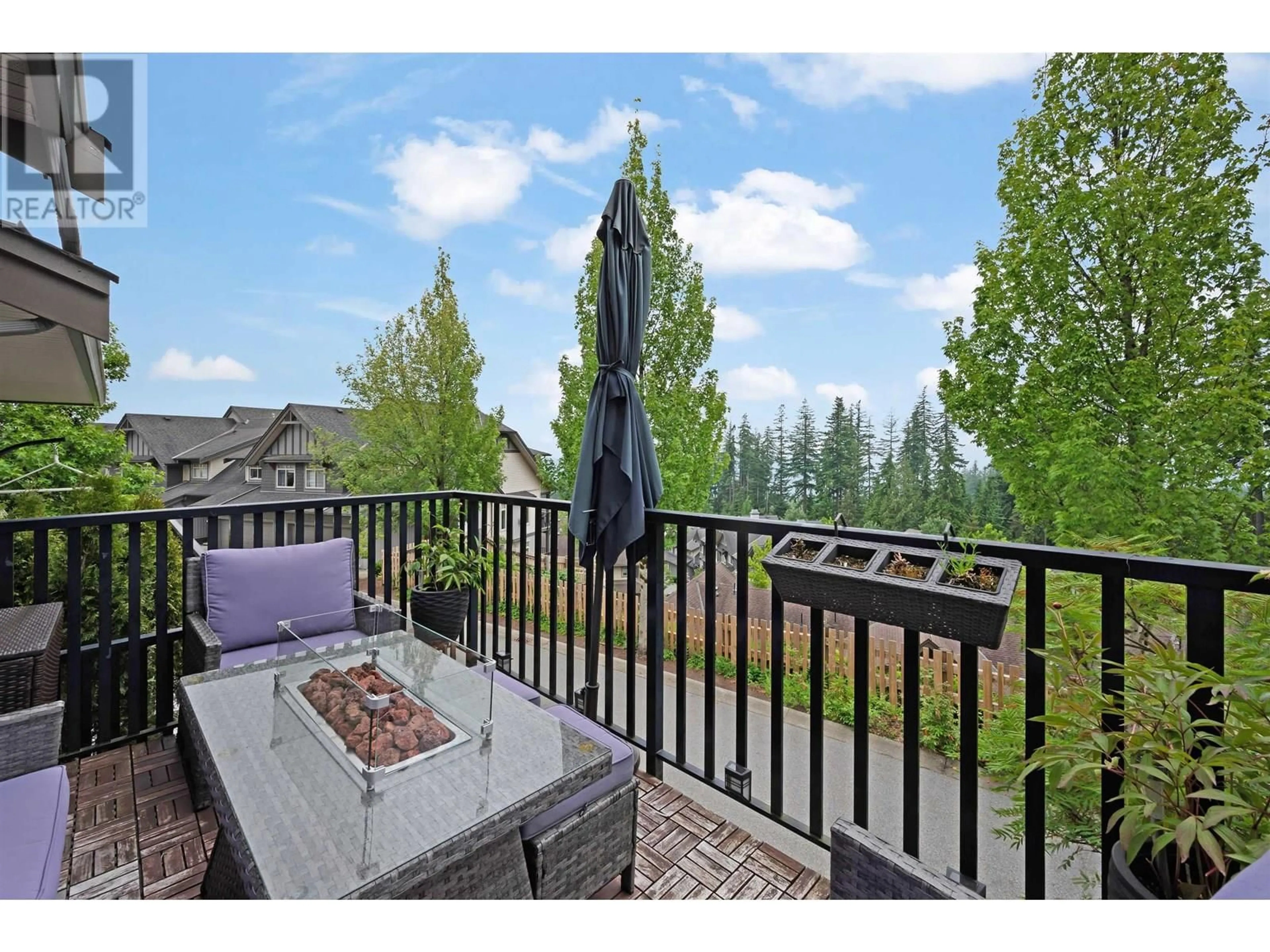 Patio, mountain view for 92 - 55 HAWTHORN DRIVE, Port Moody British Columbia V3H0B3