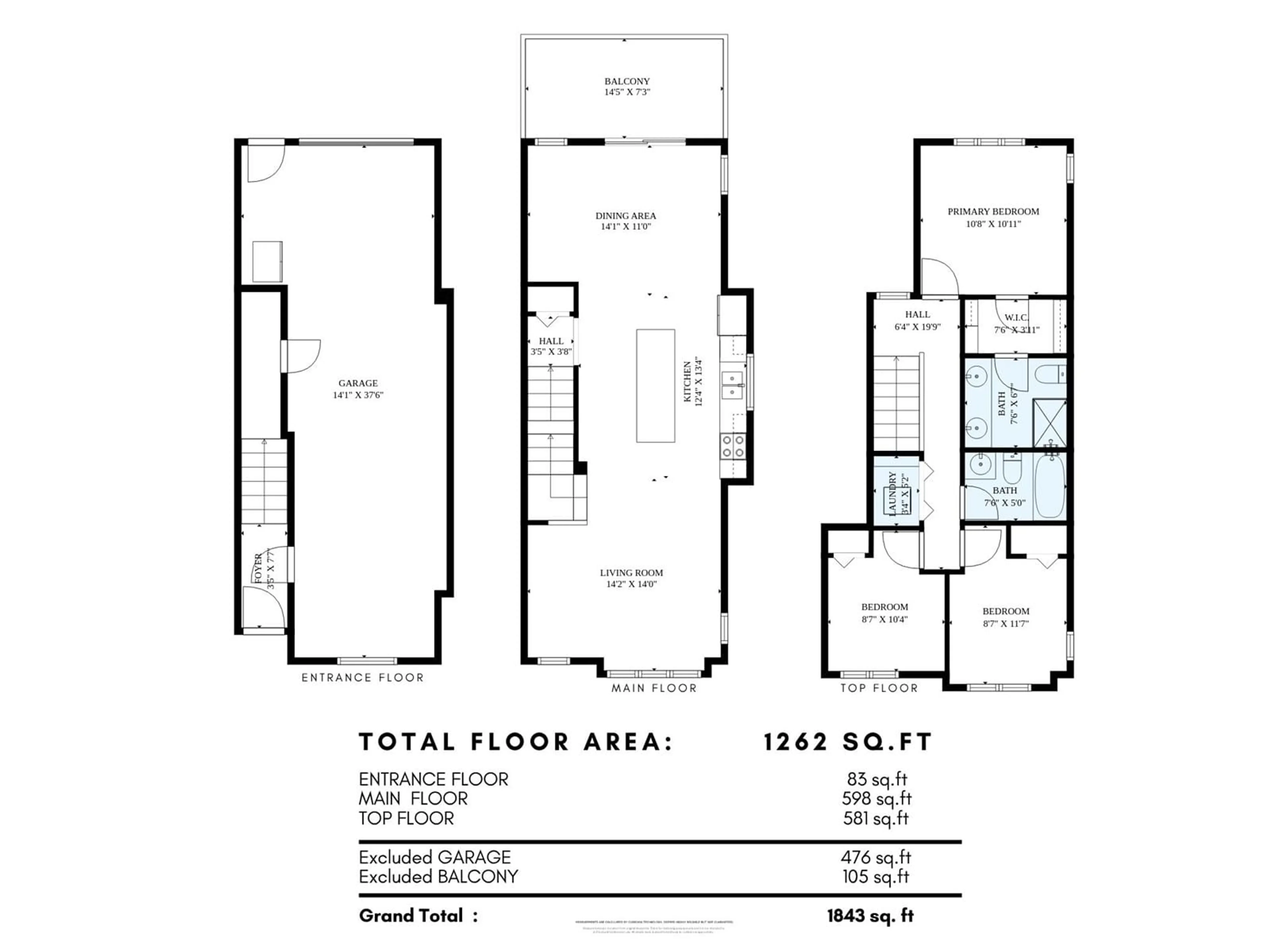 Floor plan for 48 - 31098 WESTRIDGE, Abbotsford British Columbia V2T0C2