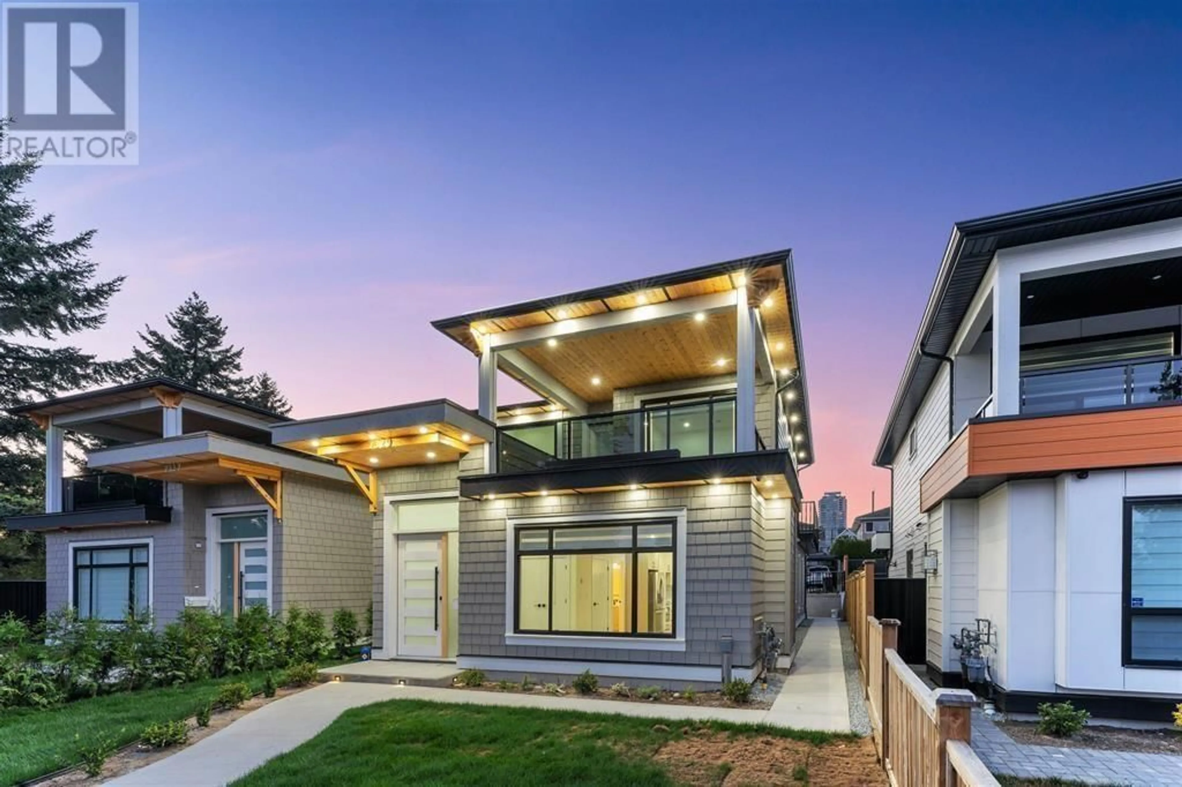 Home with brick exterior material, street for 7327 ETHEL AVENUE, Burnaby British Columbia V3N2C6