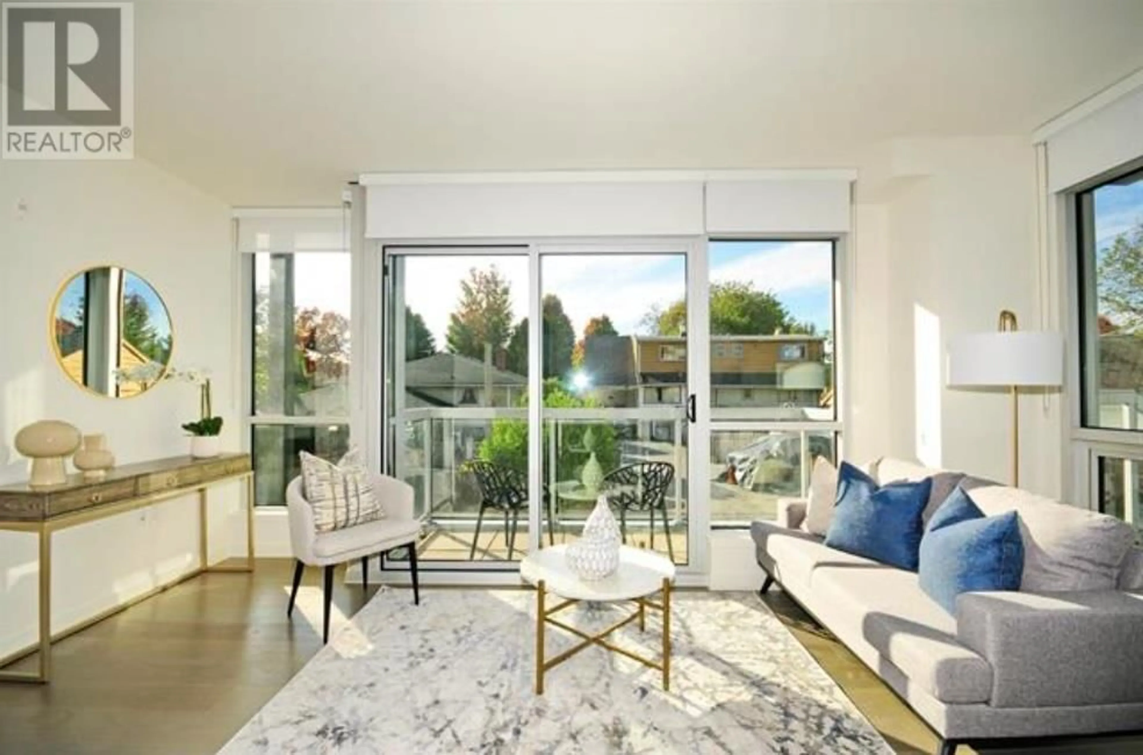 Living room with furniture, unknown for 105 - 5289 CAMBIE STREET, Vancouver British Columbia V5Z2Z6