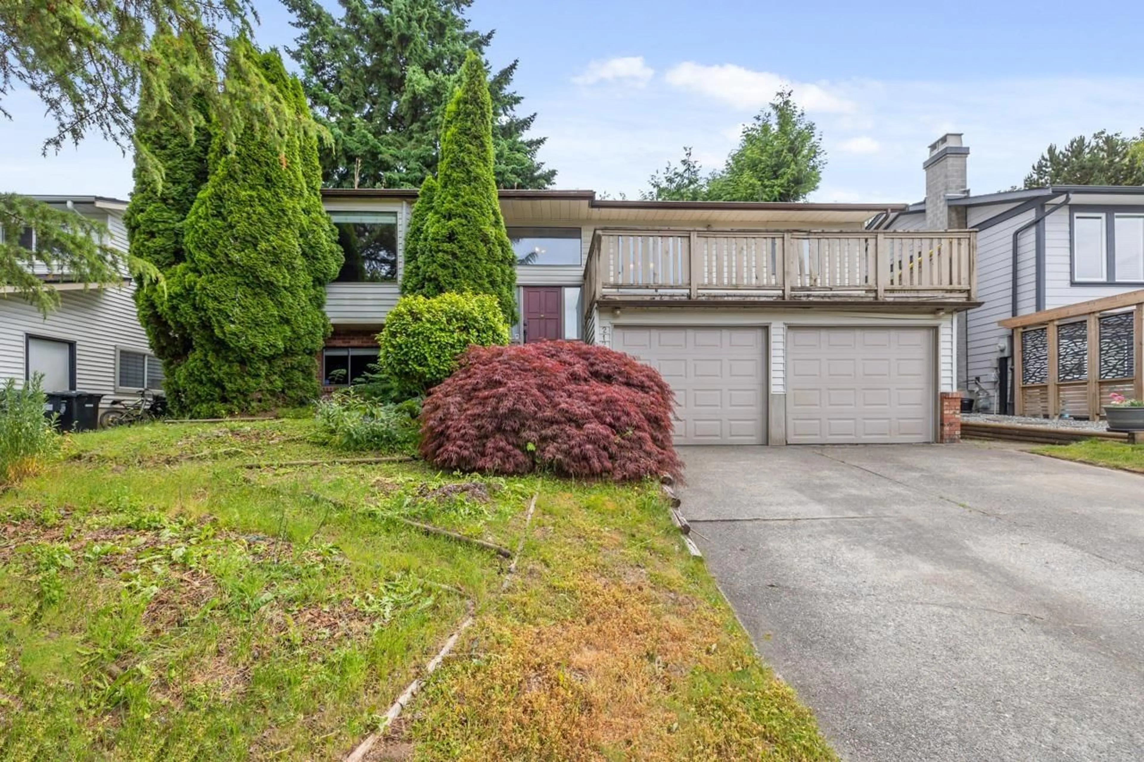 Home with vinyl exterior material, street for 21220 93A, Langley British Columbia V1M1M5