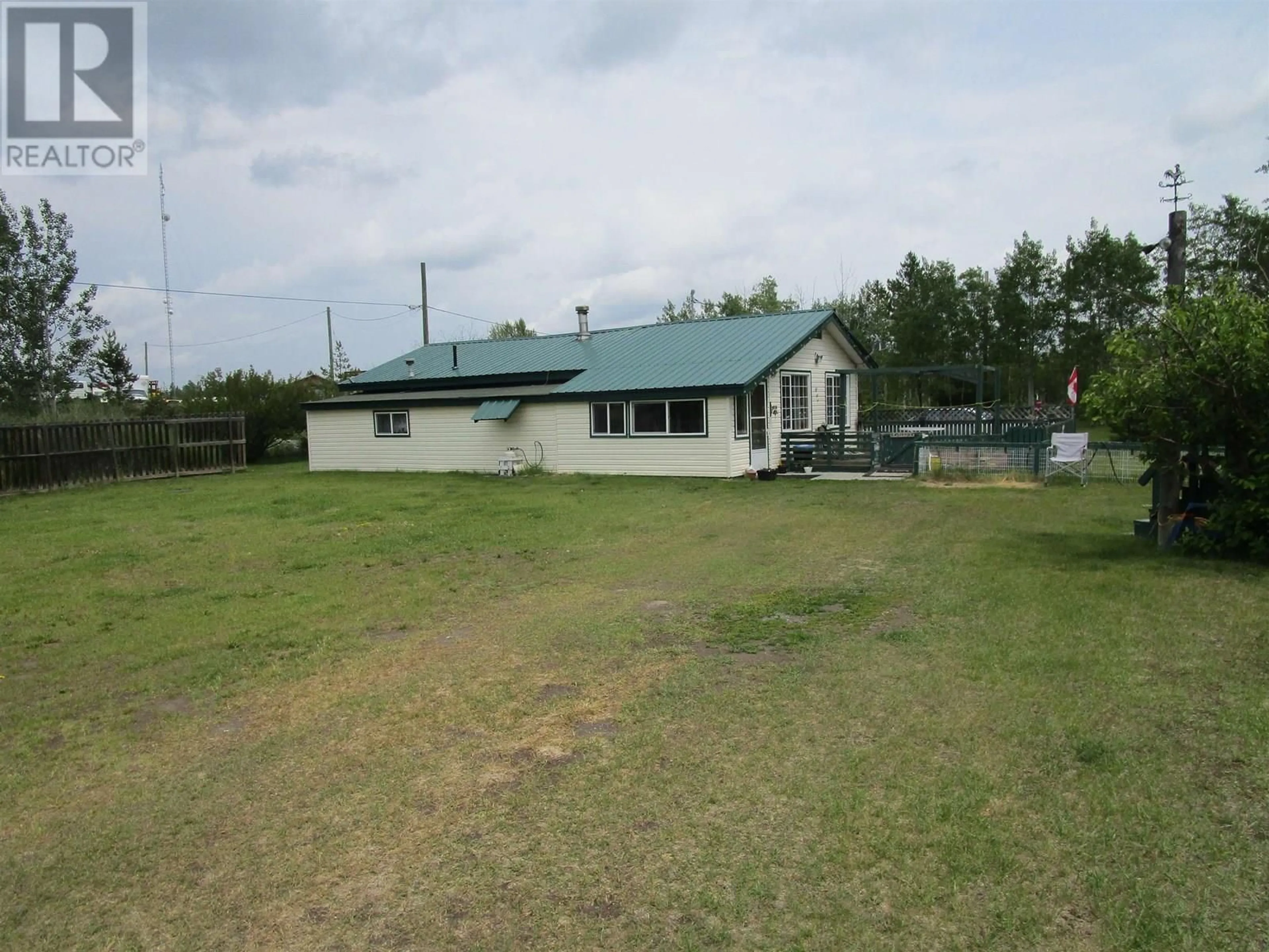 A pic from outside/outdoor area/front of a property/back of a property/a pic from drone, building for 2420 MAPLE ROAD, 70 Mile House British Columbia V0K2K0