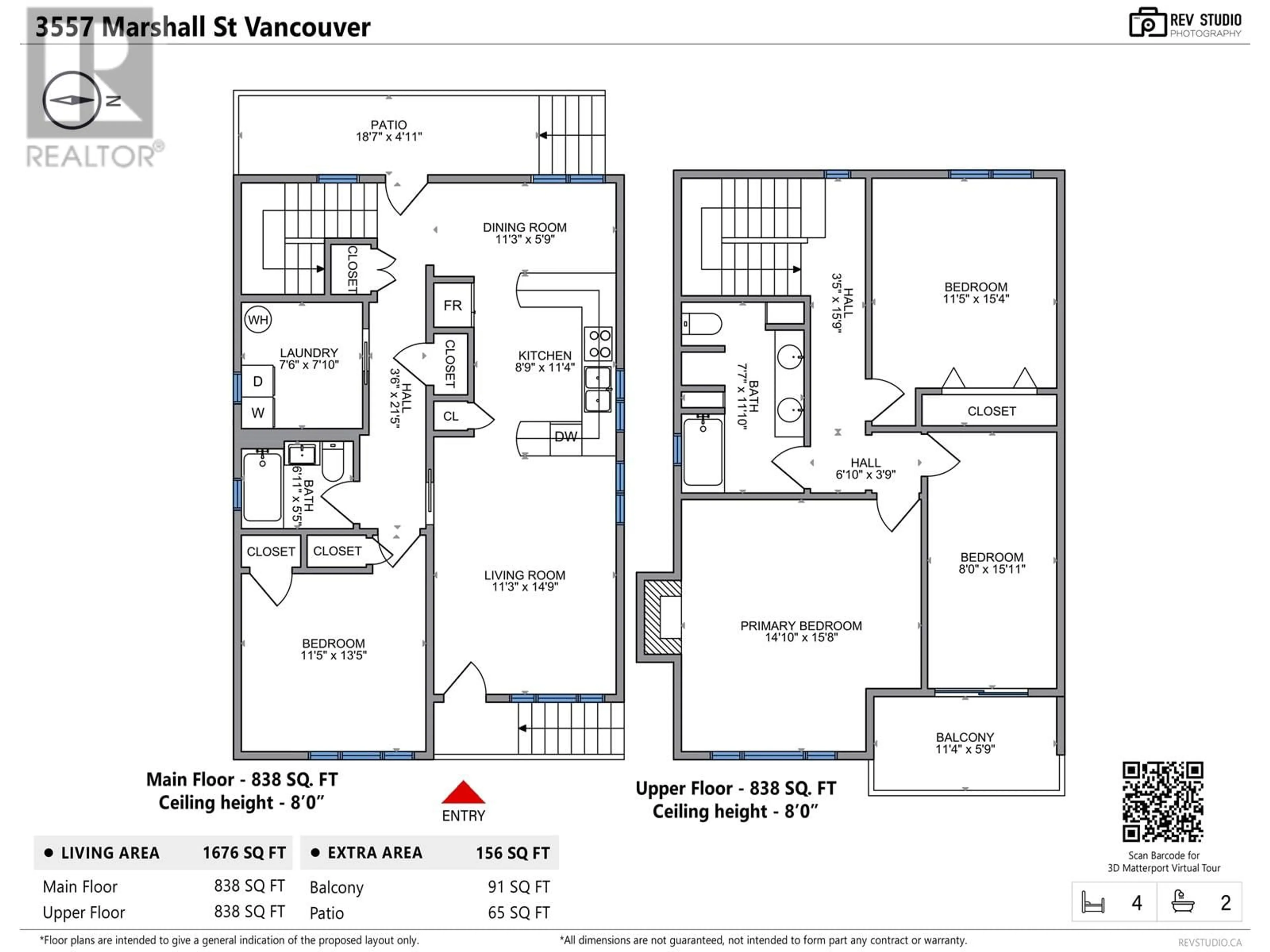 Floor plan for 3557 MARSHALL STREET, Vancouver British Columbia V5N4S2