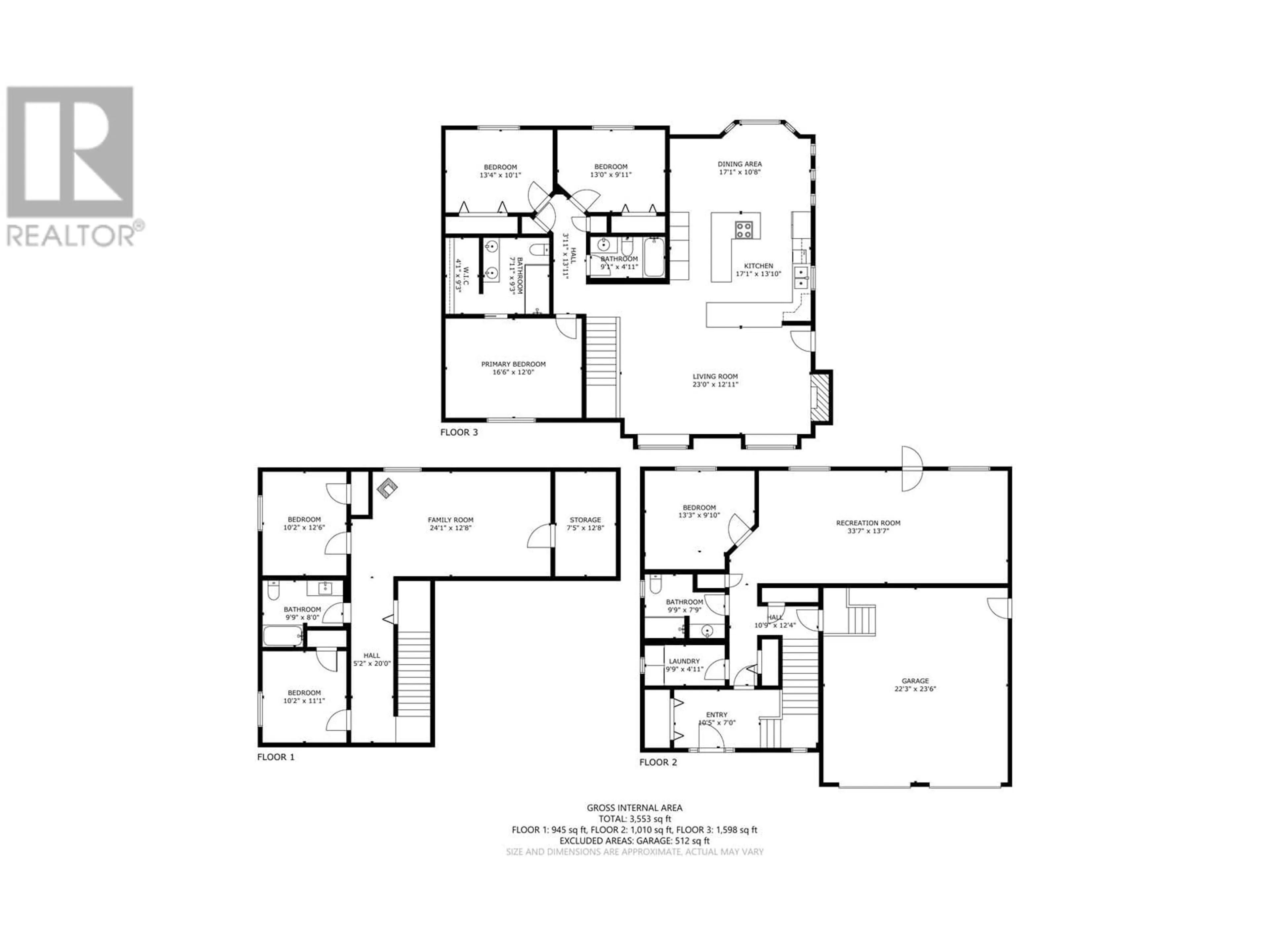 Floor plan for 9104 109 AVENUE, Fort St. John British Columbia V1J7A8