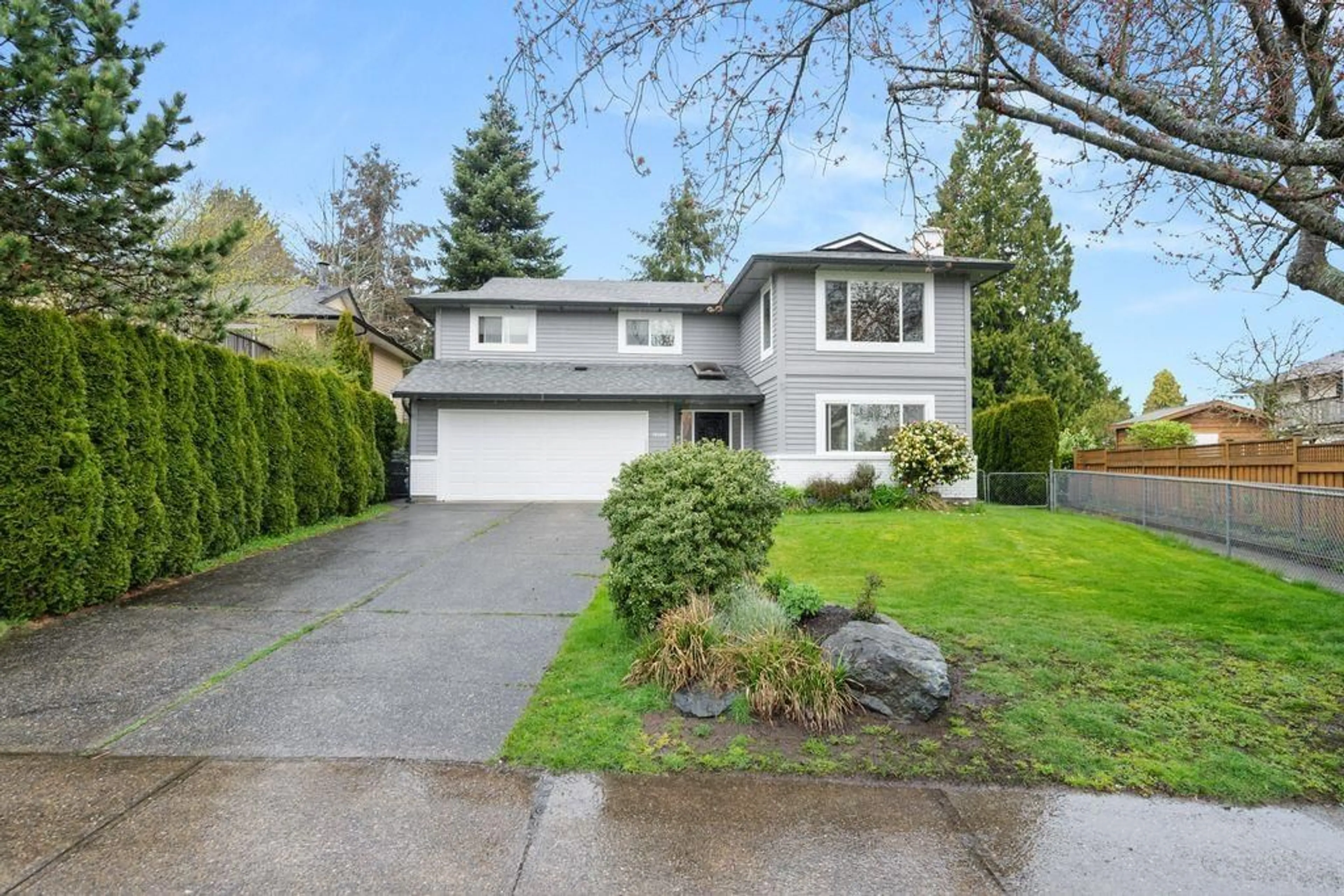 Home with vinyl exterior material, street for 16199 13, Surrey British Columbia V4A6W3