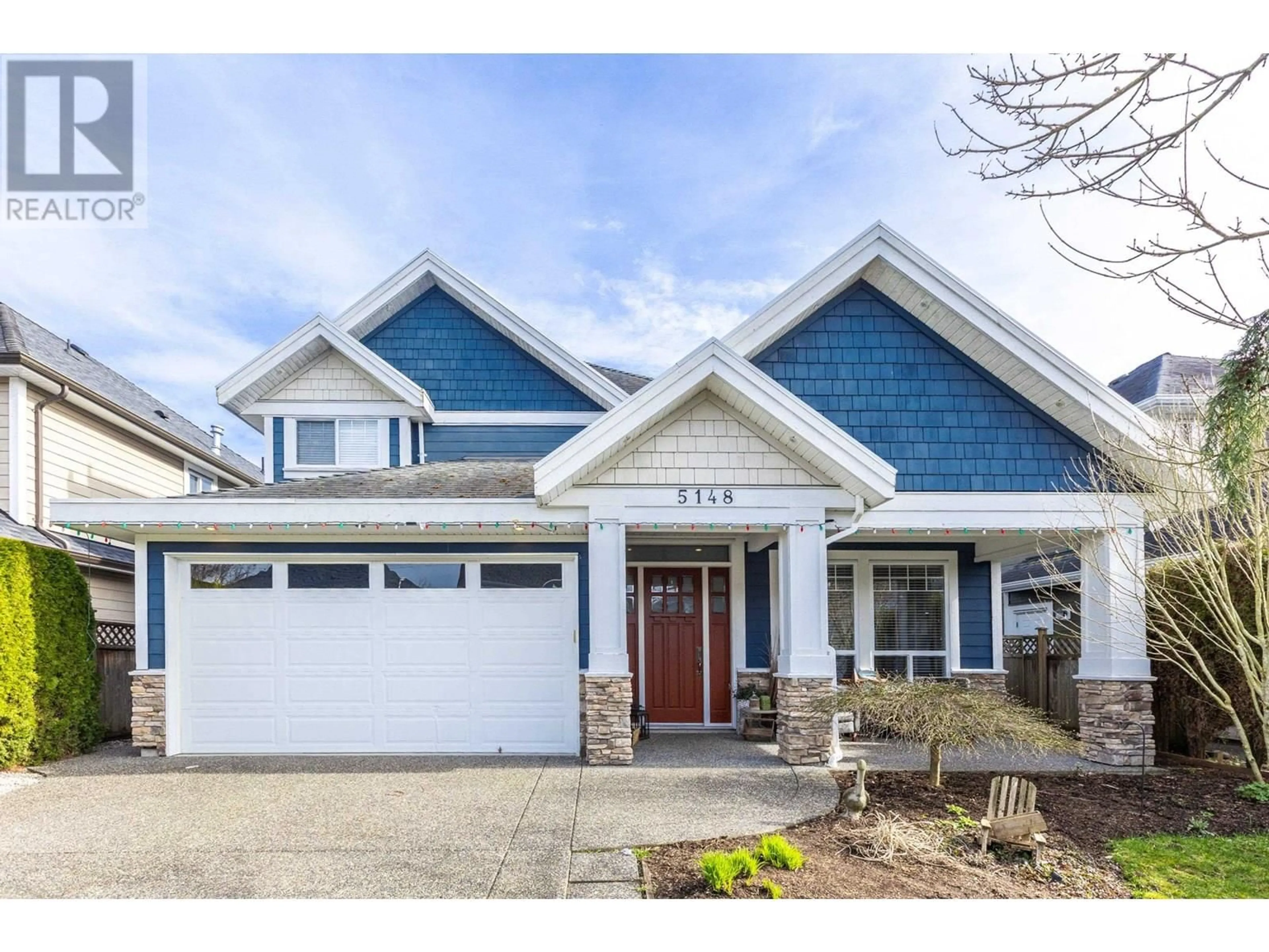 Home with vinyl exterior material, street for 5148 BENTLEY LANE, Delta British Columbia V4K0A8