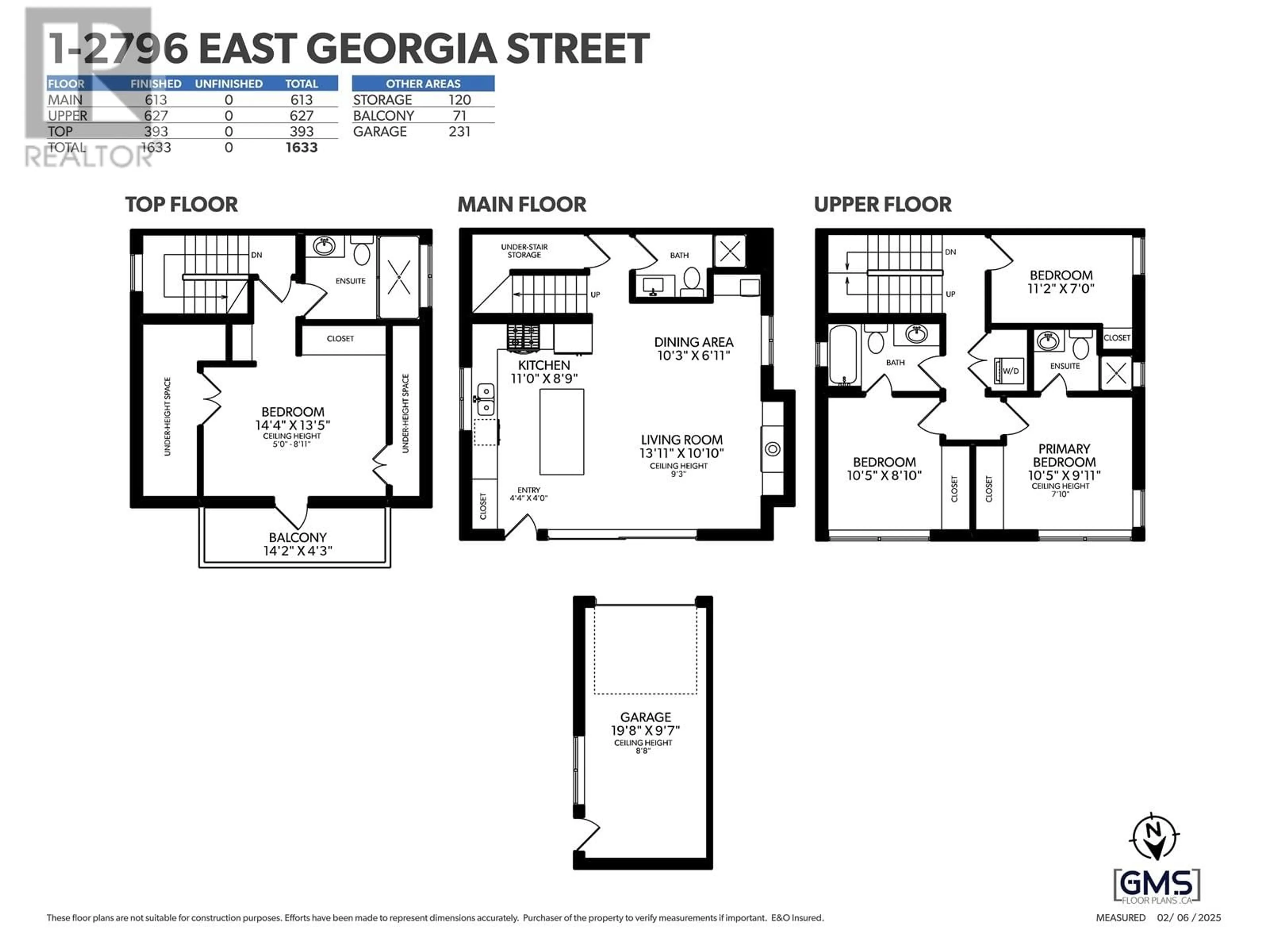 Floor plan for 715 KASLO STREET, Vancouver British Columbia V0V0V0