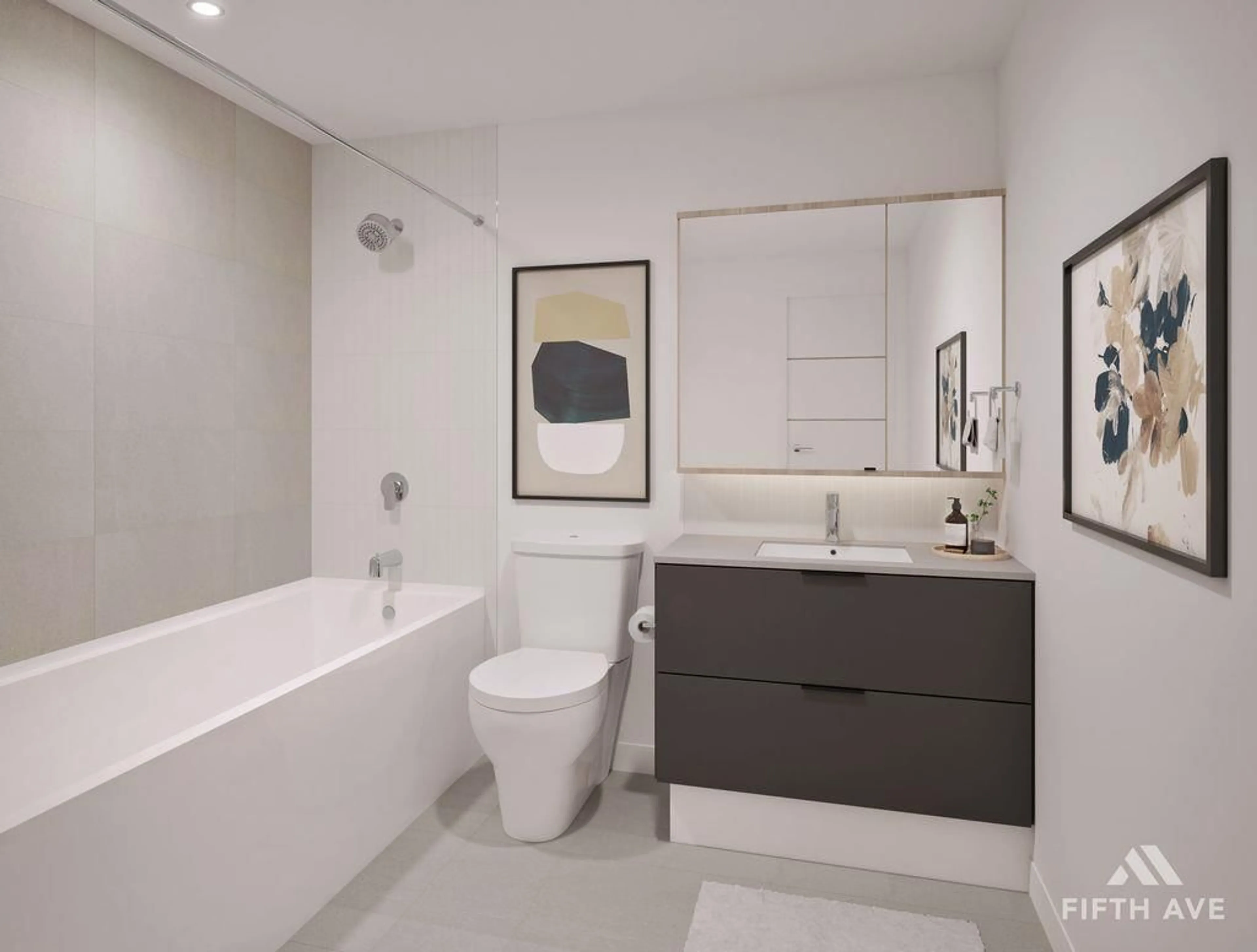 Standard bathroom, ceramic/tile floor for 203 - 30424 CARDINAL, Abbotsford British Columbia V2T0C5