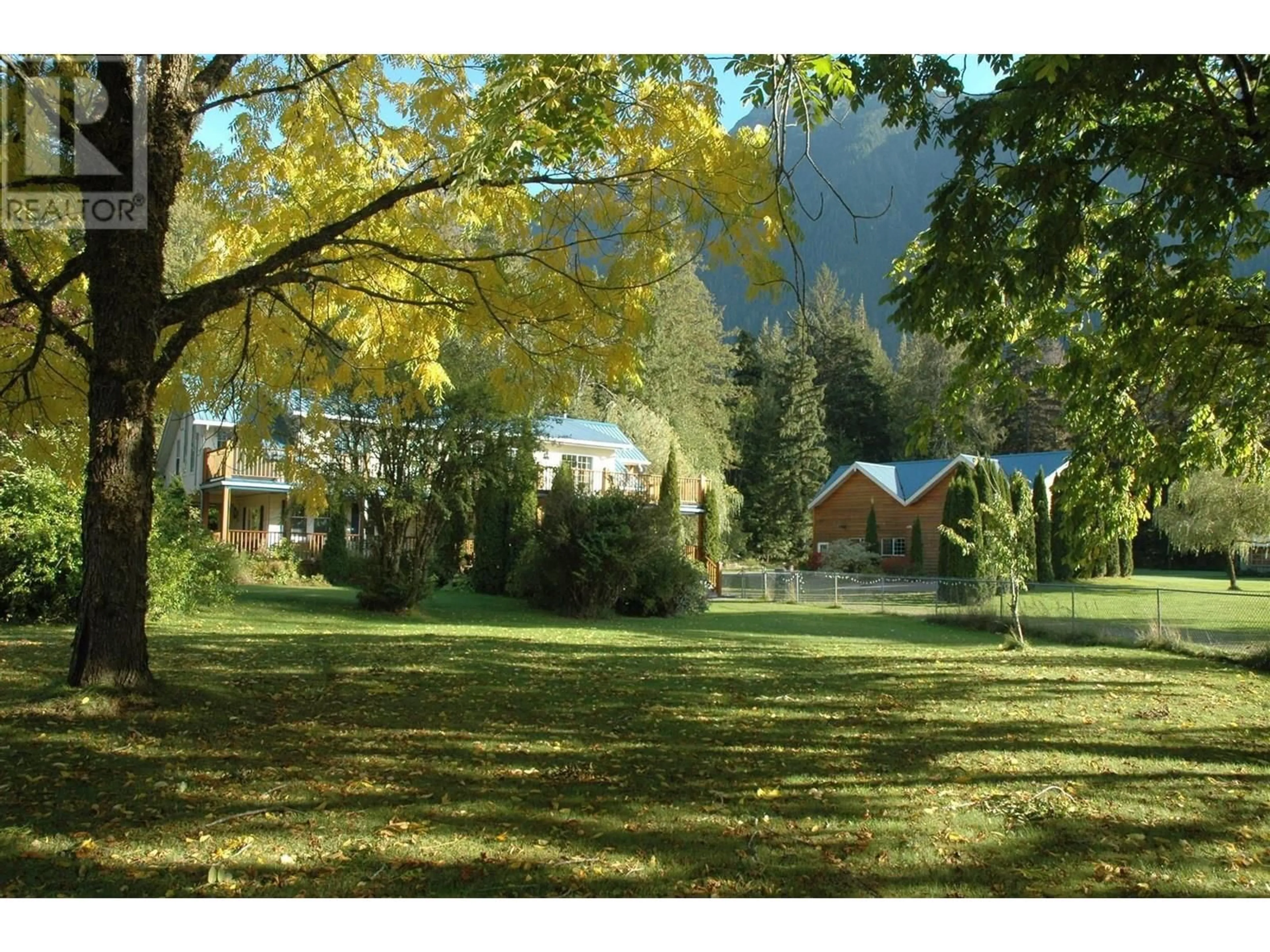 A pic from outside/outdoor area/front of a property/back of a property/a pic from drone, mountain view for 877 MACKENZIE HWY 20 HIGHWAY, Bella Coola British Columbia V0T1C0